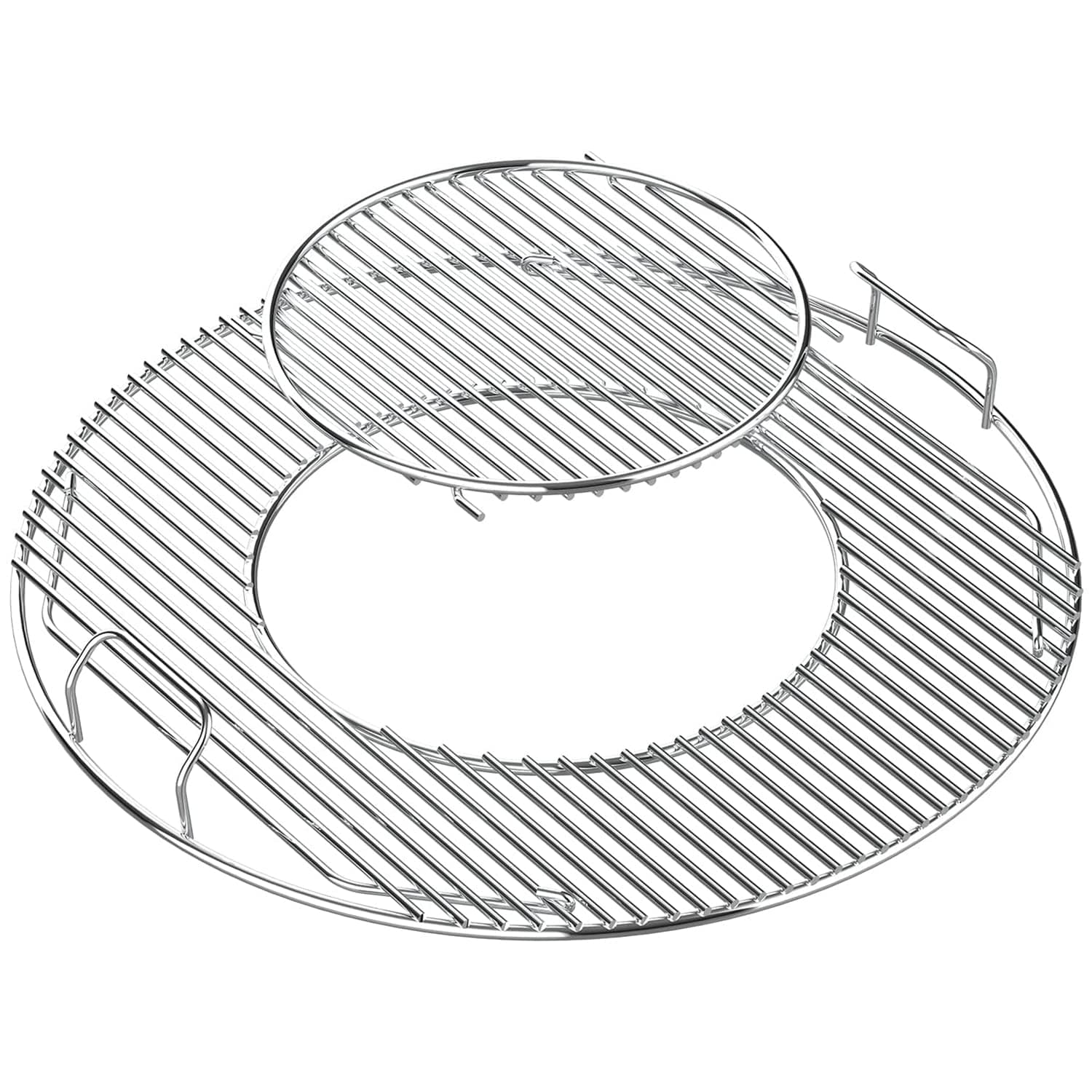 8835 Hinged Cooking Grate for 57 cm Weber Charcoal Grills Gourmet BBQ System Cooking Grate For Weber One-Touch Performer Bar-B-Kettle and Master-Touch Charcoal Grills