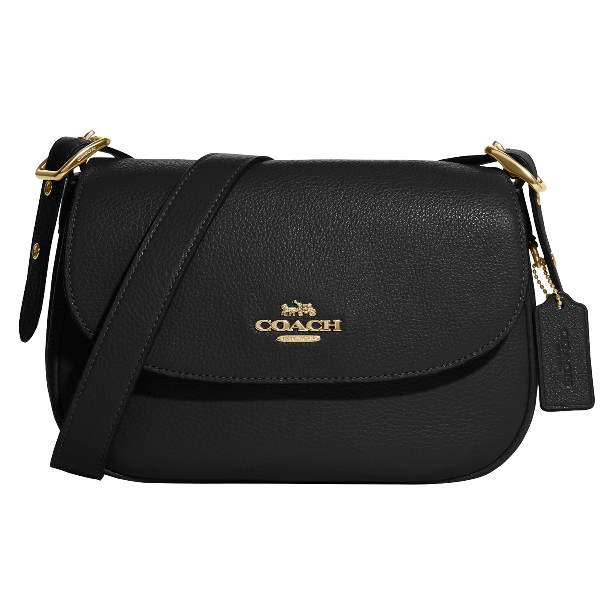COACH Macie Saddle Bag, Black