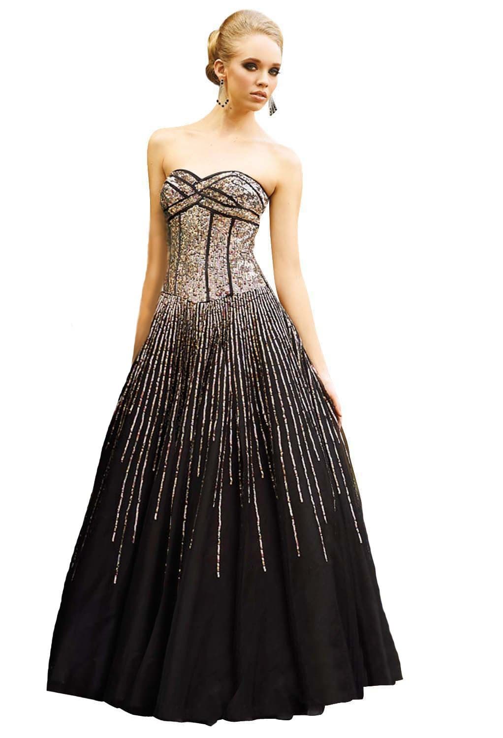 Terani Couture Sequin Ball Gown 720