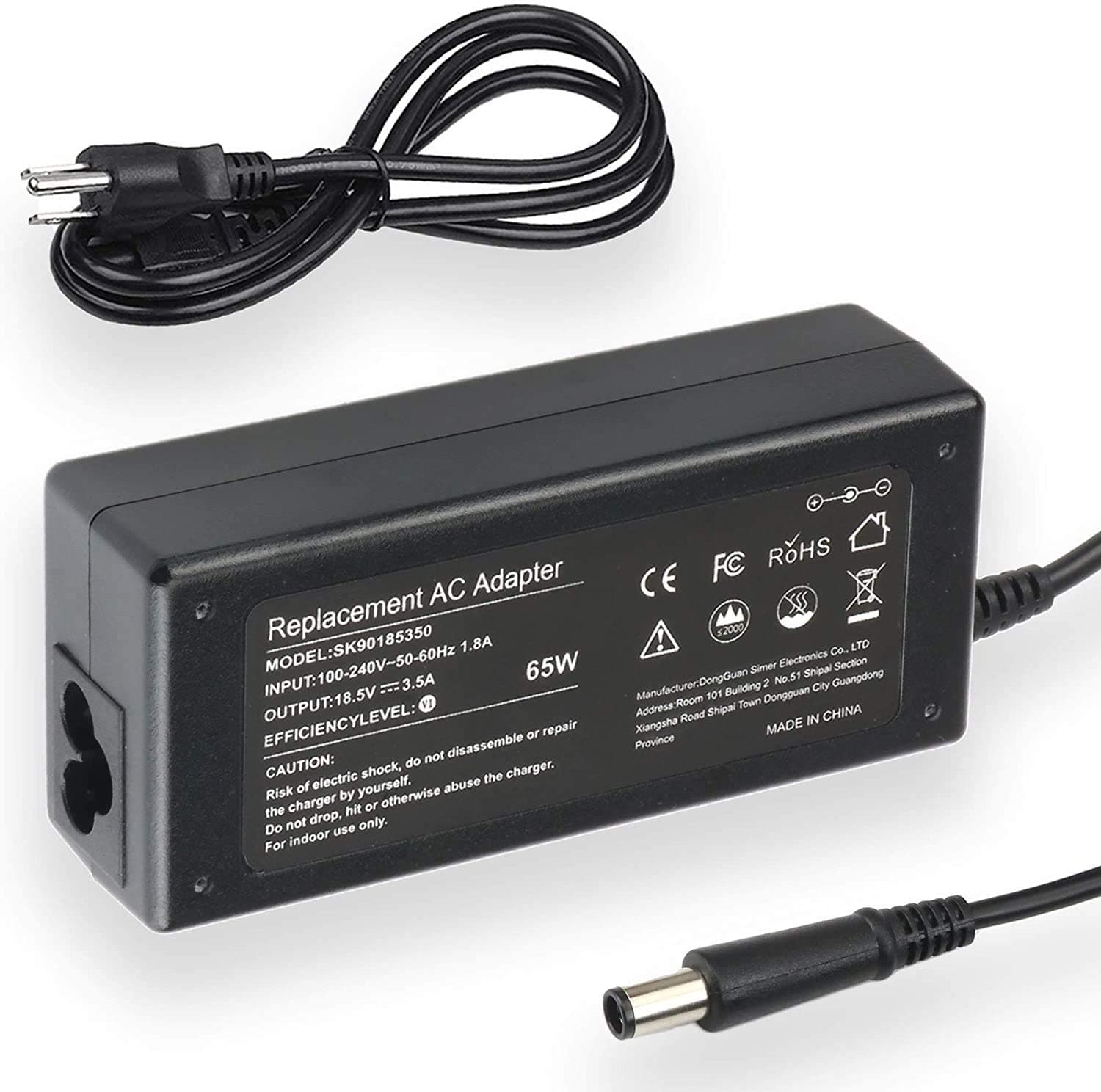AC Adapter Charger for HP ProBook 450 G2, J5N38UT#ABA, J5P12UT#ABA; HP ProBook 450 G2 J5P13UT#ABA, J5P70UT#ABA; HP ProBook 430 G2, J5N34UT#ABA, J5P66UT#ABA, J5P67UT#ABA