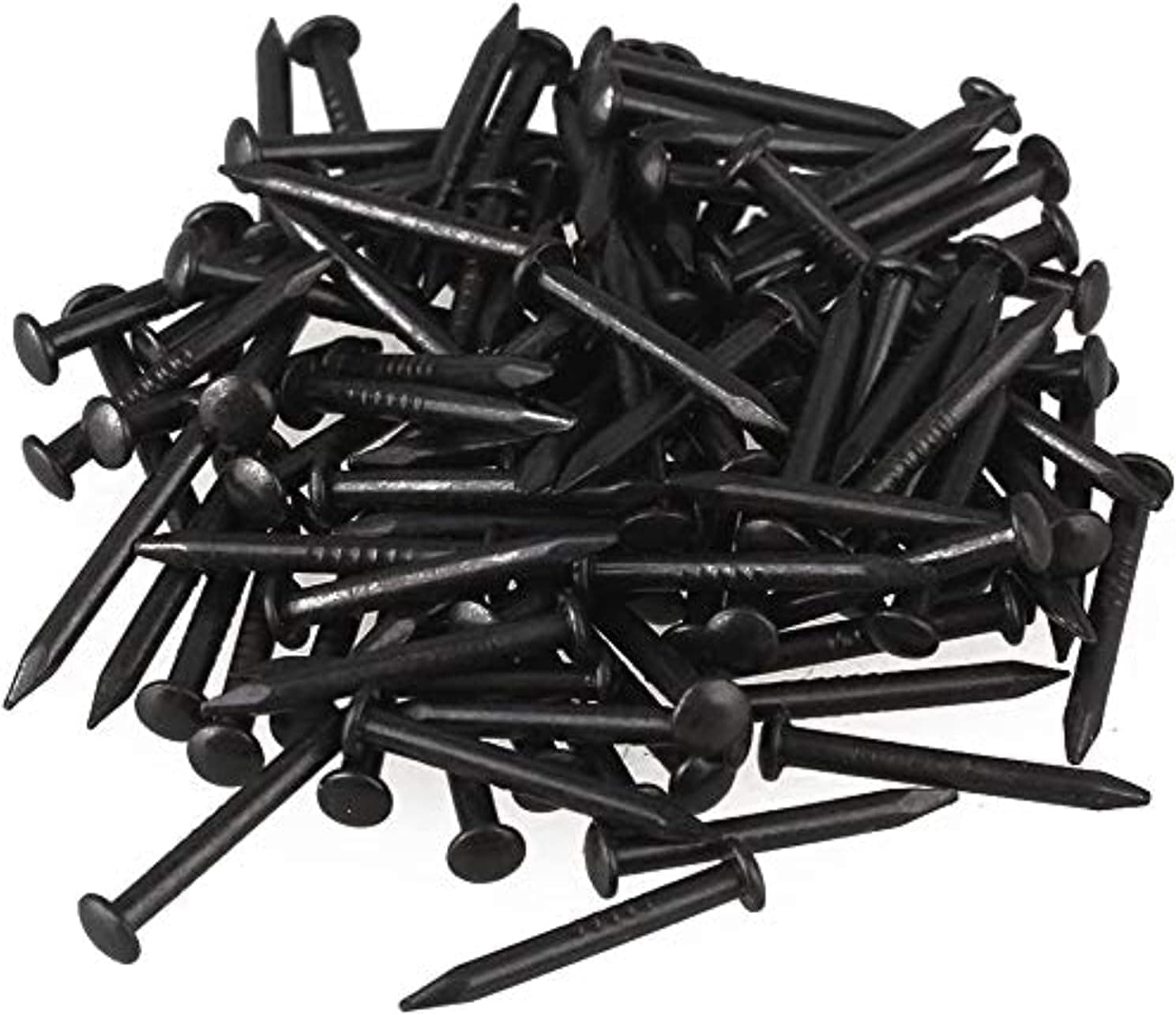Biella 50pcs Steel Point Tip Wall Black Concrete Masonry Nail (2 INCH)