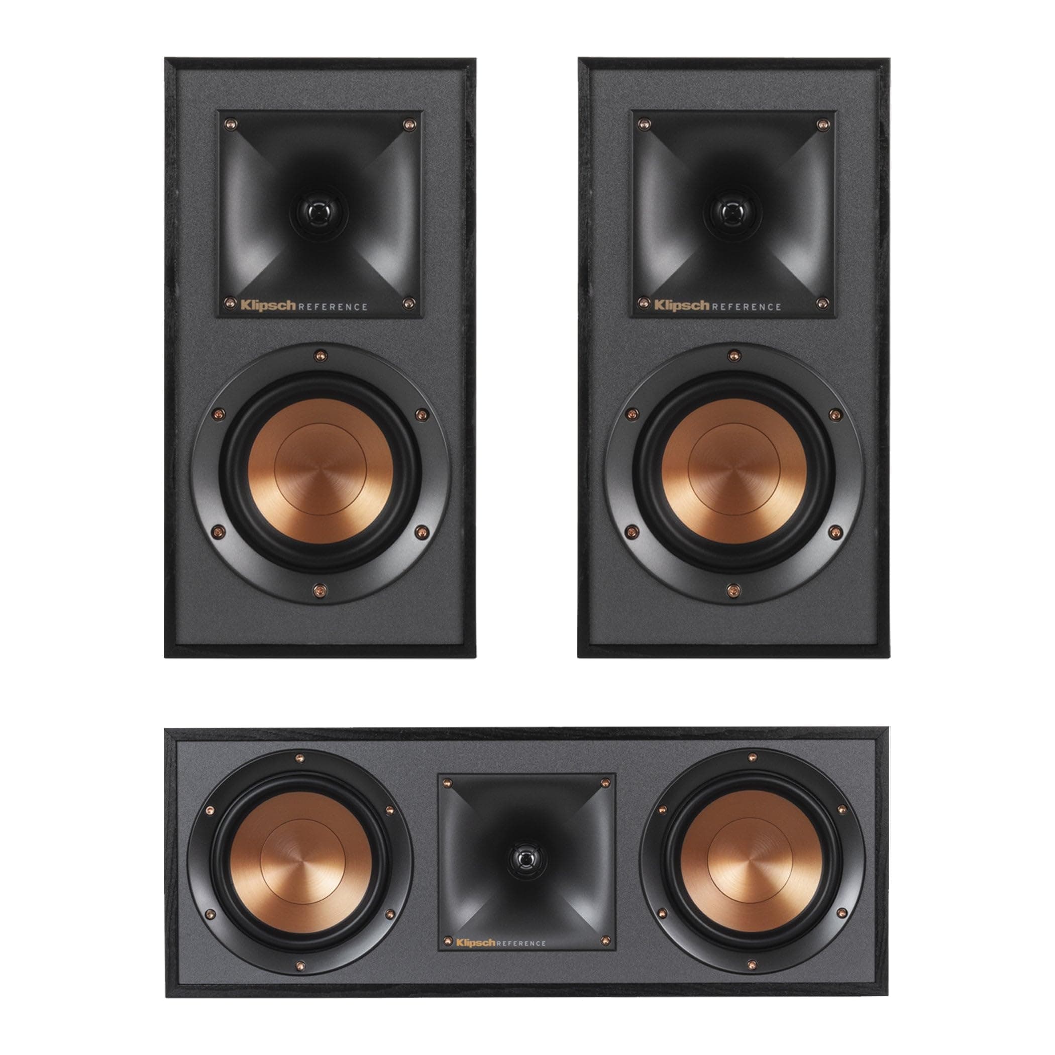R-41M Bookshelf Speakers (Pair) and R-52C Center Channel Home Theater Bundle