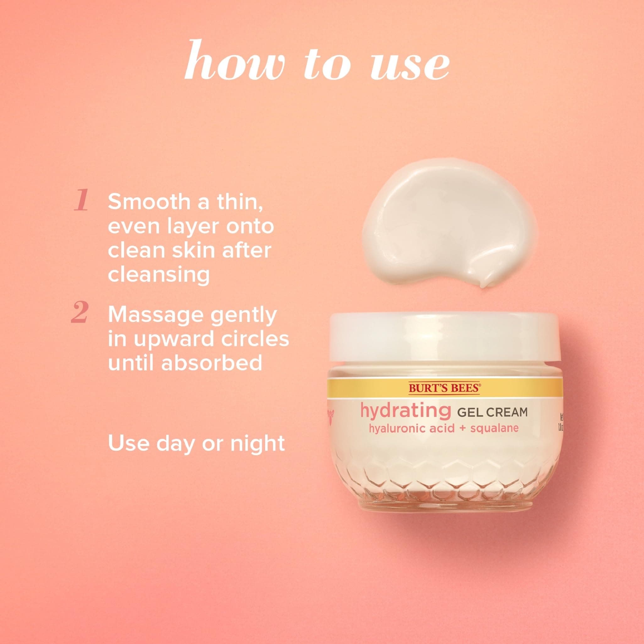 Burt's Bees Truly Glowing Gel Cream by for Unisex - 1.8 oz Cream