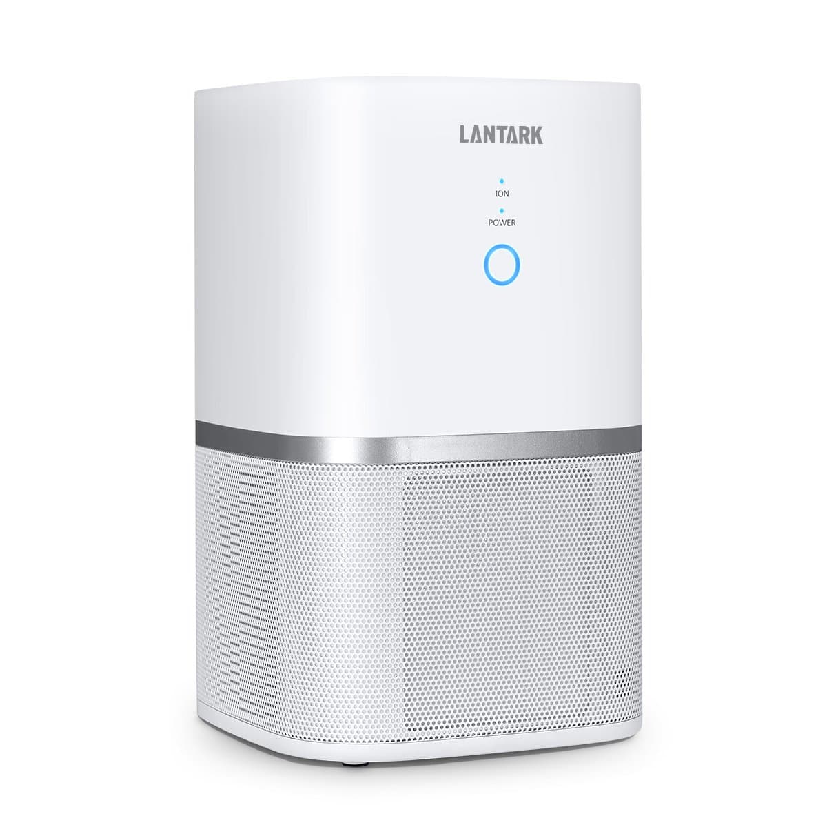 Lantark 5 in 1 Air Purifier with Ture HEPA Filter Air Cleaner Filtration for Allergies, Pets, Smokers, Eliminates Dust, Mold Spores, Odors, Pollen, Germs, Pets Dander, PM2.5. Desktop Air Cleaner