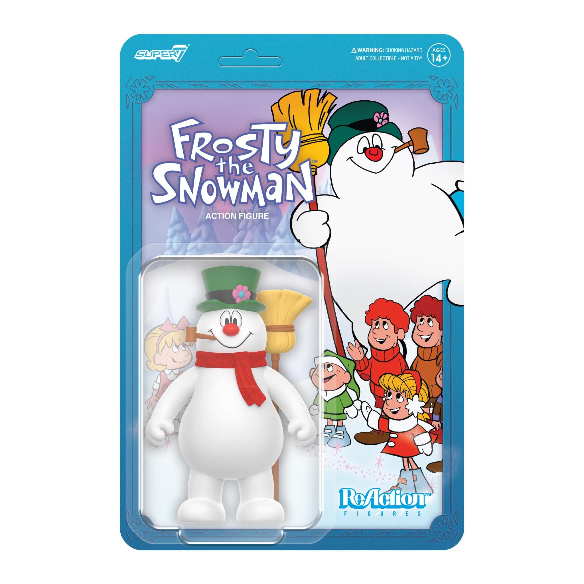 SUPER7Frosty The Snowman Reaction Figures - Frosty Action Figure