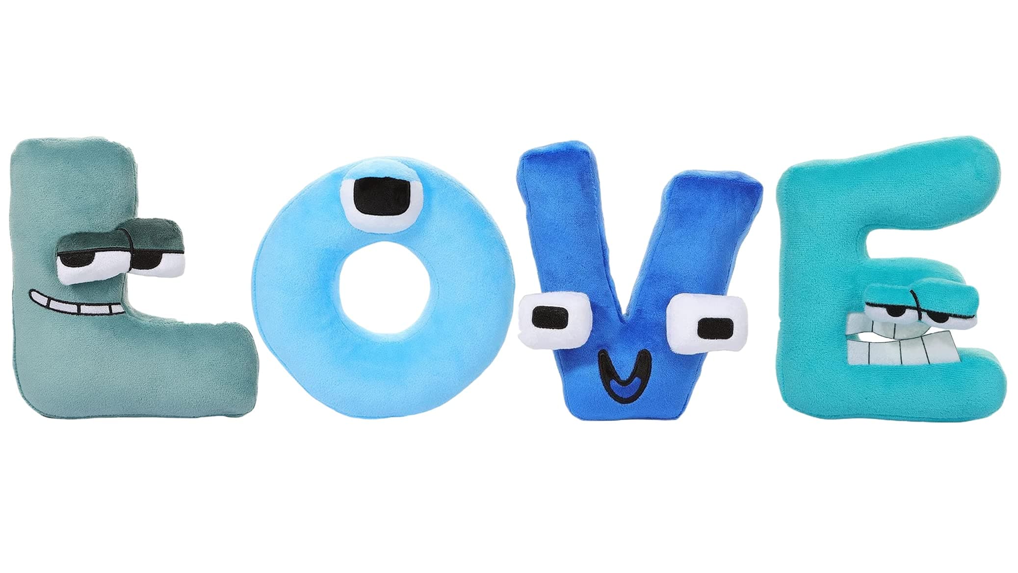 Alphabet Lore Plush,'Love ' Valentines Day Gifts,Alphabet Lore Plush Animal Toys,Fun Stuffed Alphabet Lore Plush Figure Suitable Gift for Friends and Lovers