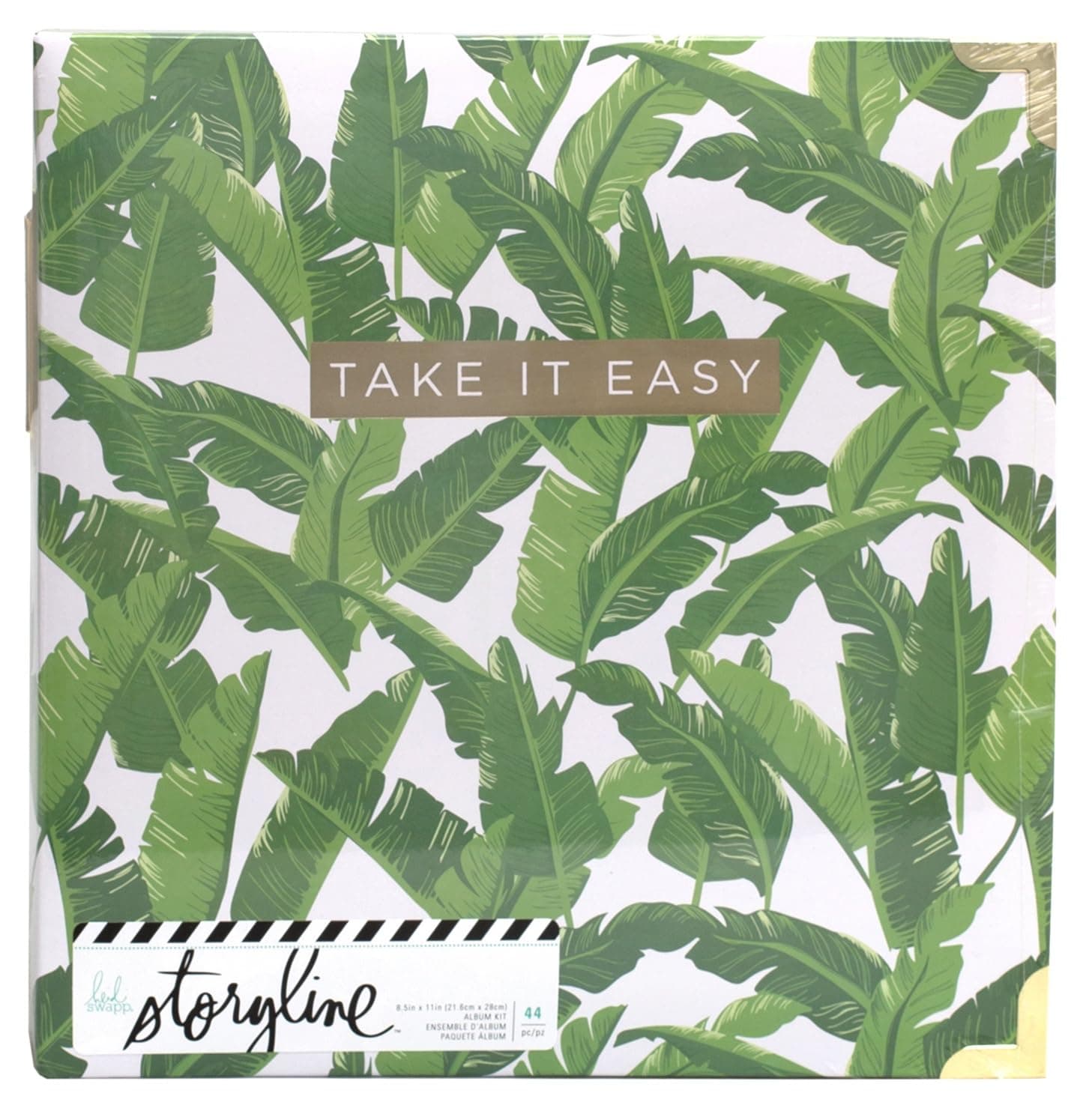 313679 Album Storyline-D-Ring-8 x 11-Leaves (44 Piece), Multi