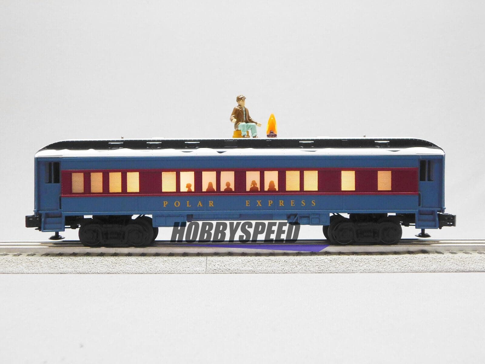 Lionel The Polar Express Disappearing HOBO Passenger CAR O Gauge 2123130-DH