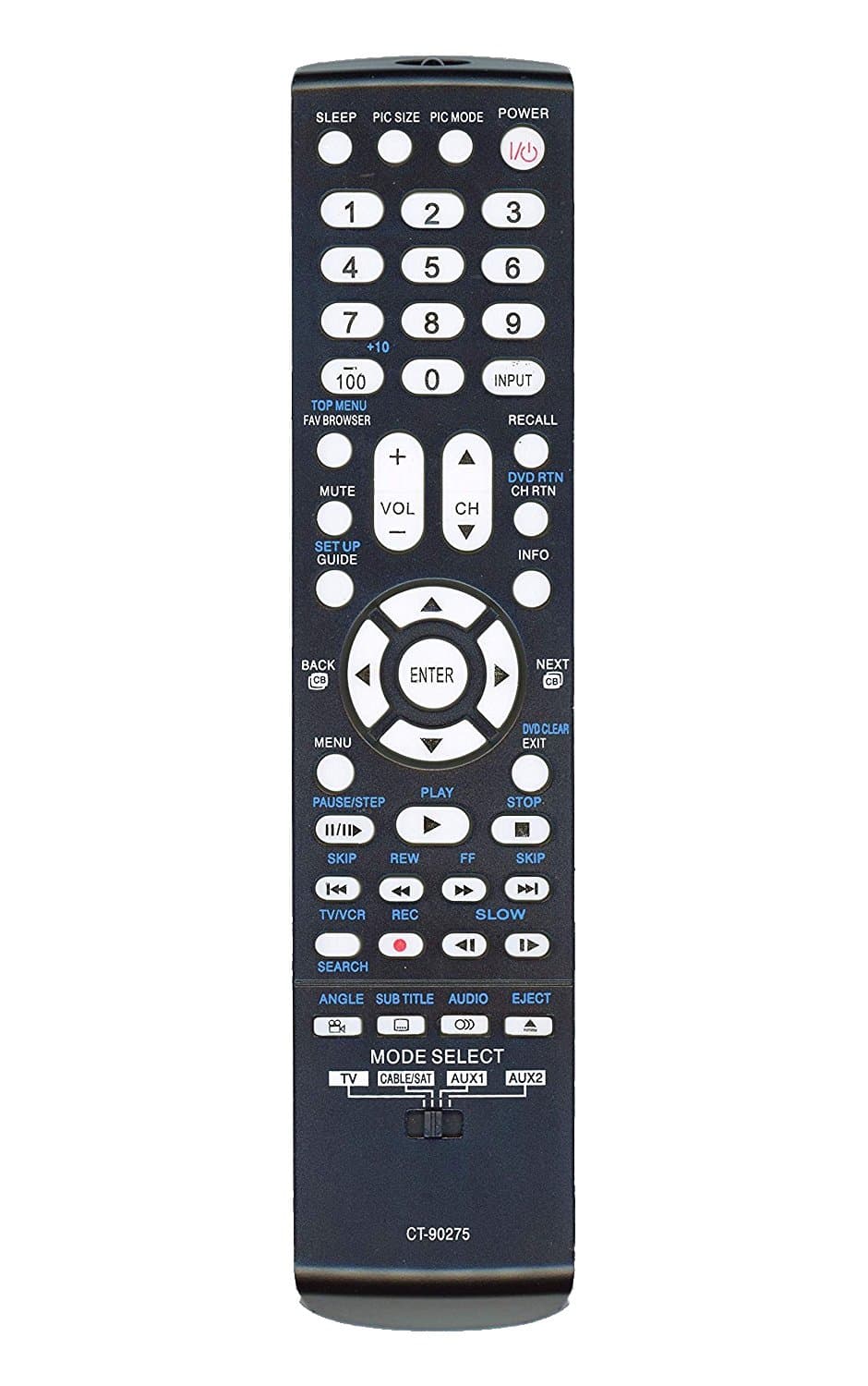 New LCD HDTV Remote Control for Toshiba CT-90275 19AV501U 19AV51U 37HL67S 42HL117 42HL17 42HL67U 42LZ196 47LZ19