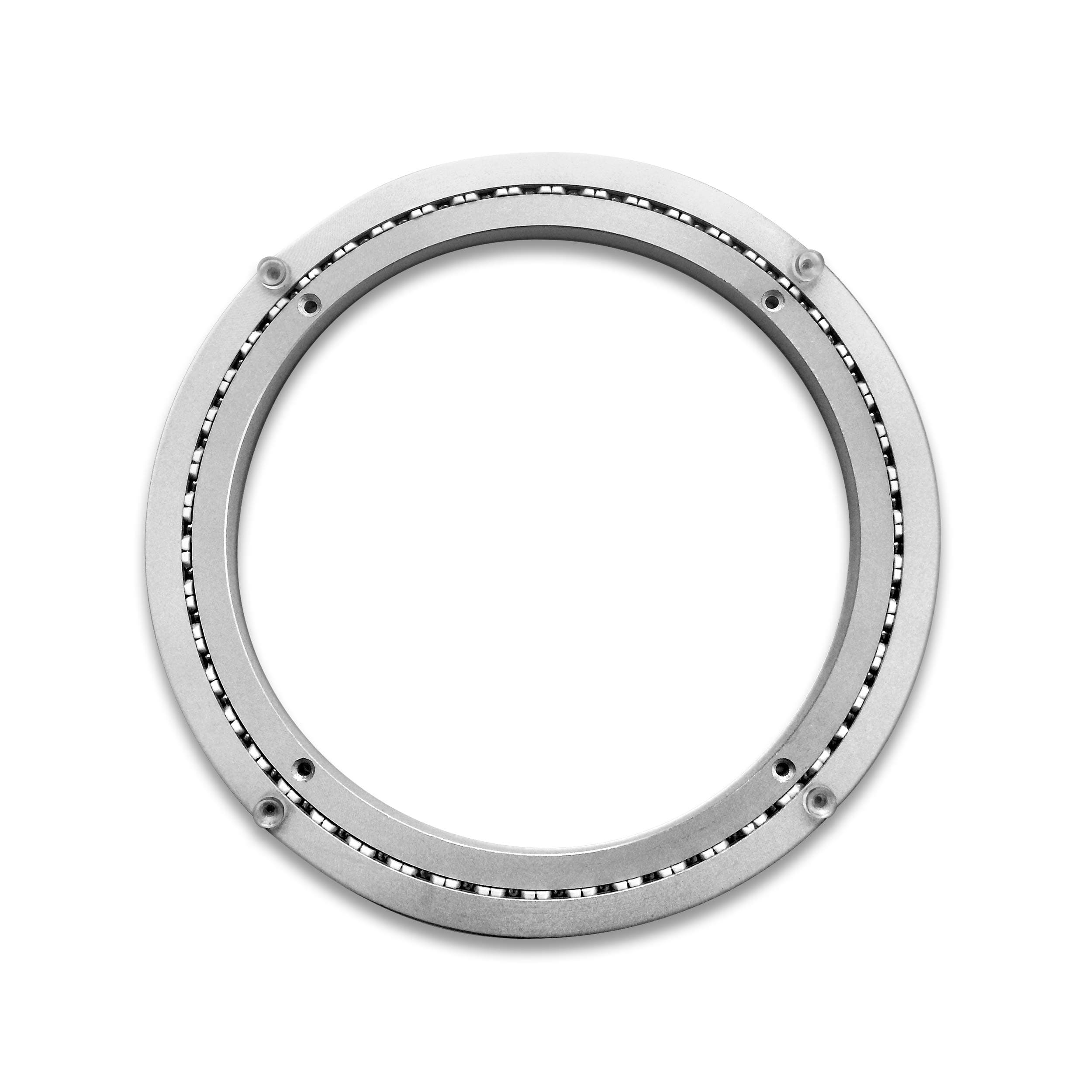 TROOPS BBQ Lazy Susan Turntable Ring - Commercial Aluminum Lazy Susan Bearing Hardware Single-Row Ball Bearings for Heavy Loads (300 lbs. Capacity) - 12 Inches