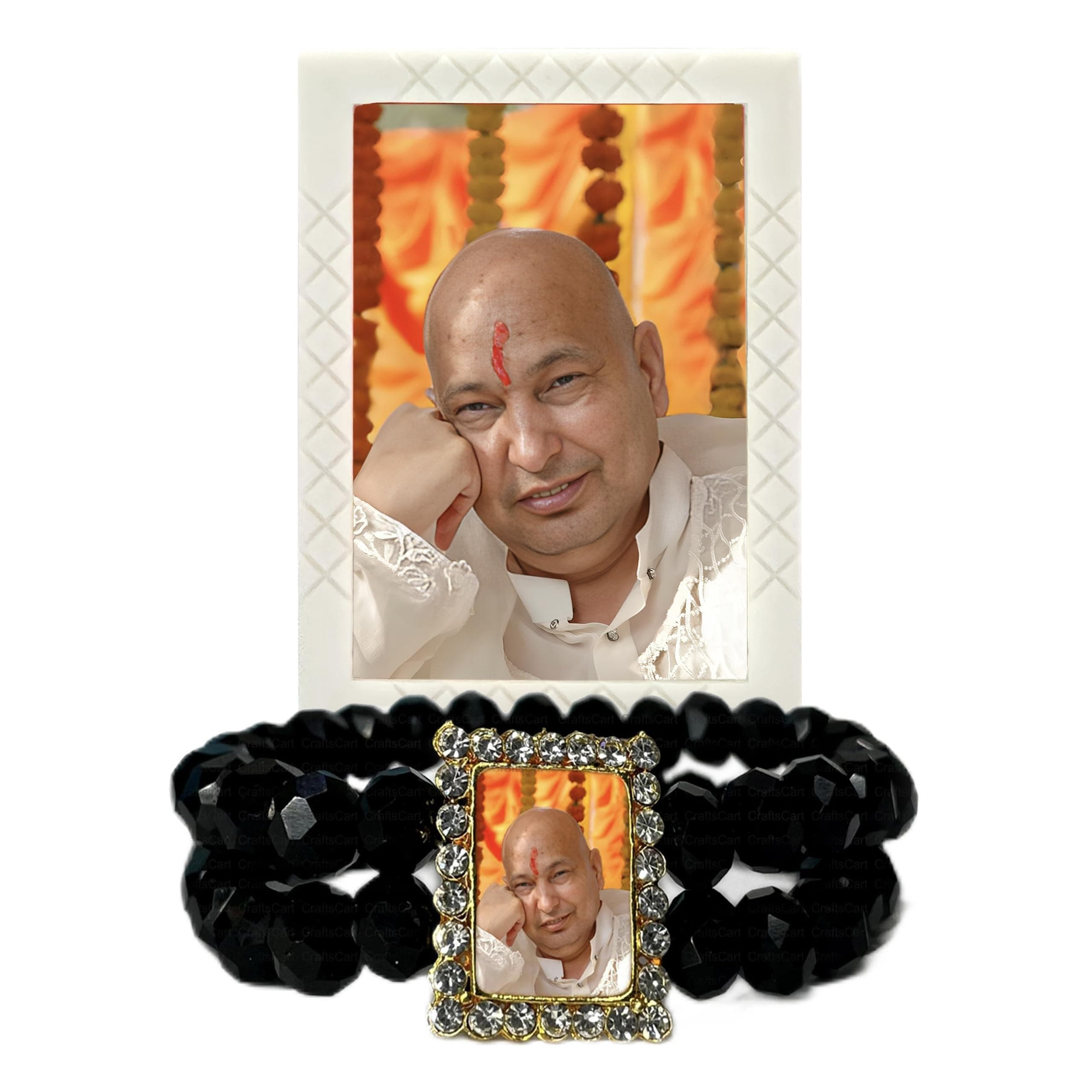 Guruji Bracelets With Swaroop Fridge Magnet | Bracelets for Women & Men