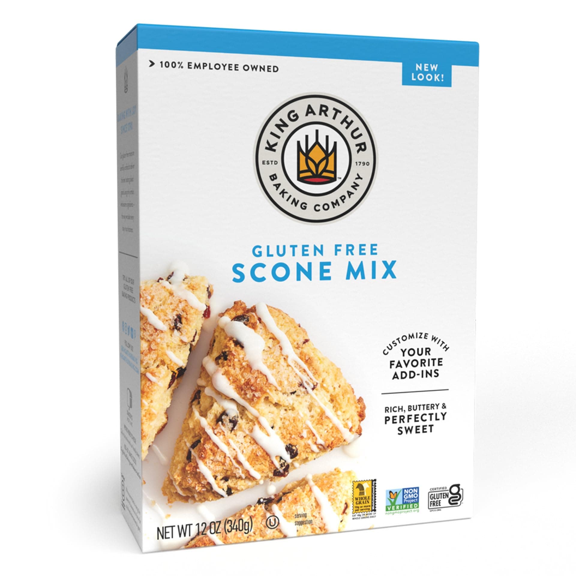 Baking Company Gluten-Free Scone Mix 12 oz., Breakfast Mix, Non-GMO