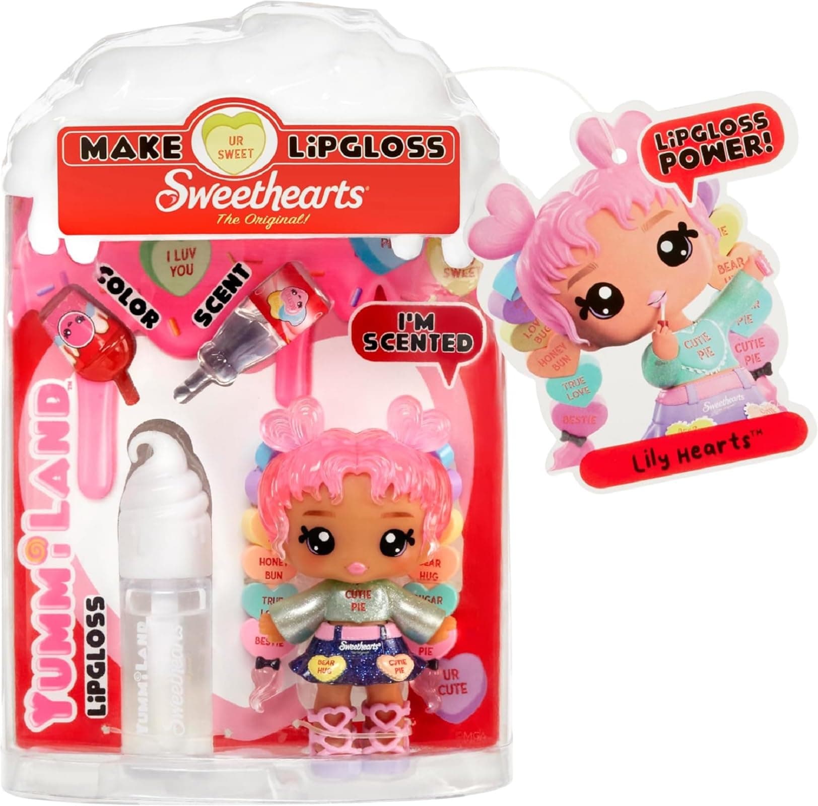 Yummiland x Sweethearts Collection Lily Hearts Lip Gloss Dolls