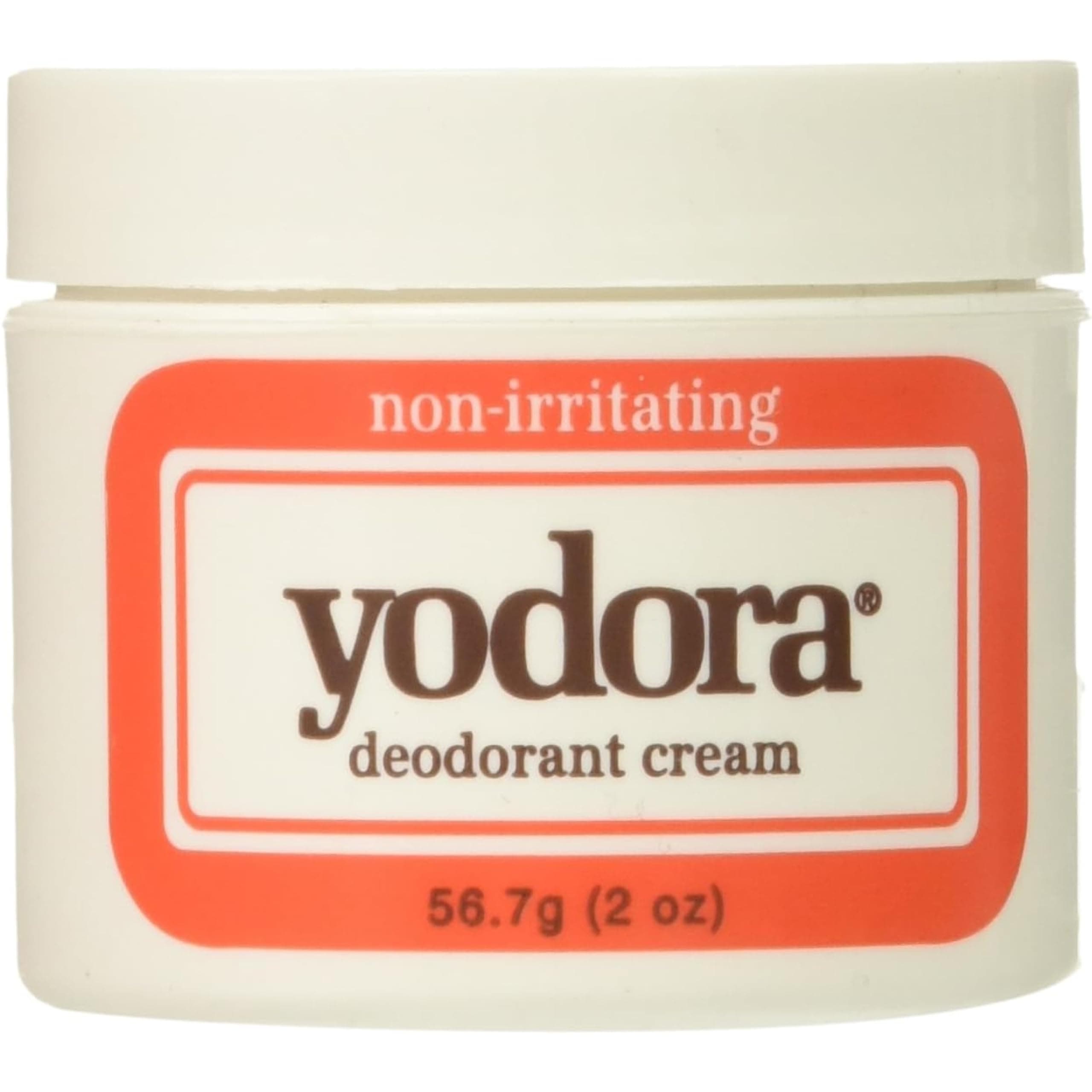Yodora Deodorant Cream 2 oz (Pack of 6)