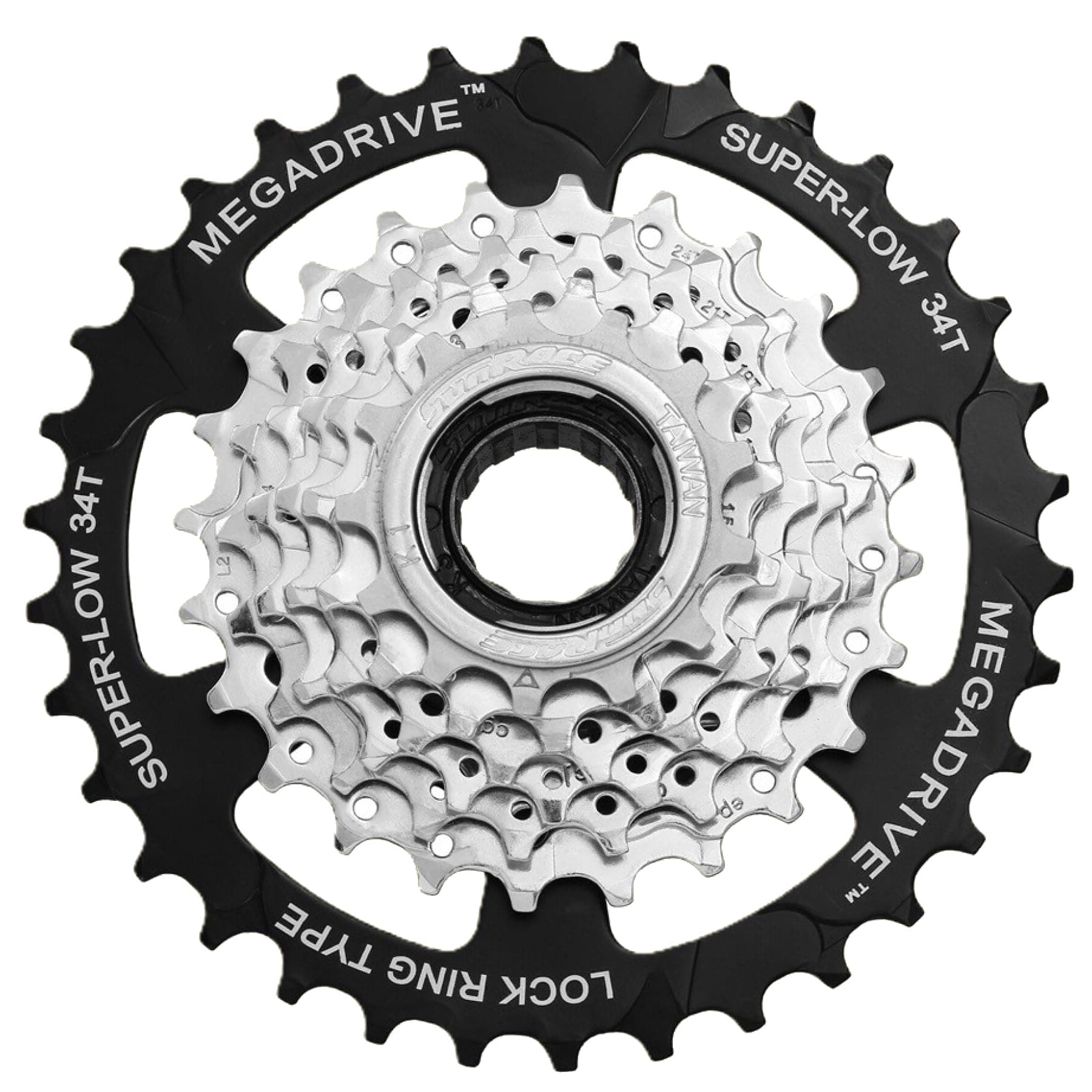 Sunrace MF-M4S Freewheel Fw Multi Sunrace Mfm4s 13-34 7s Index Ucp