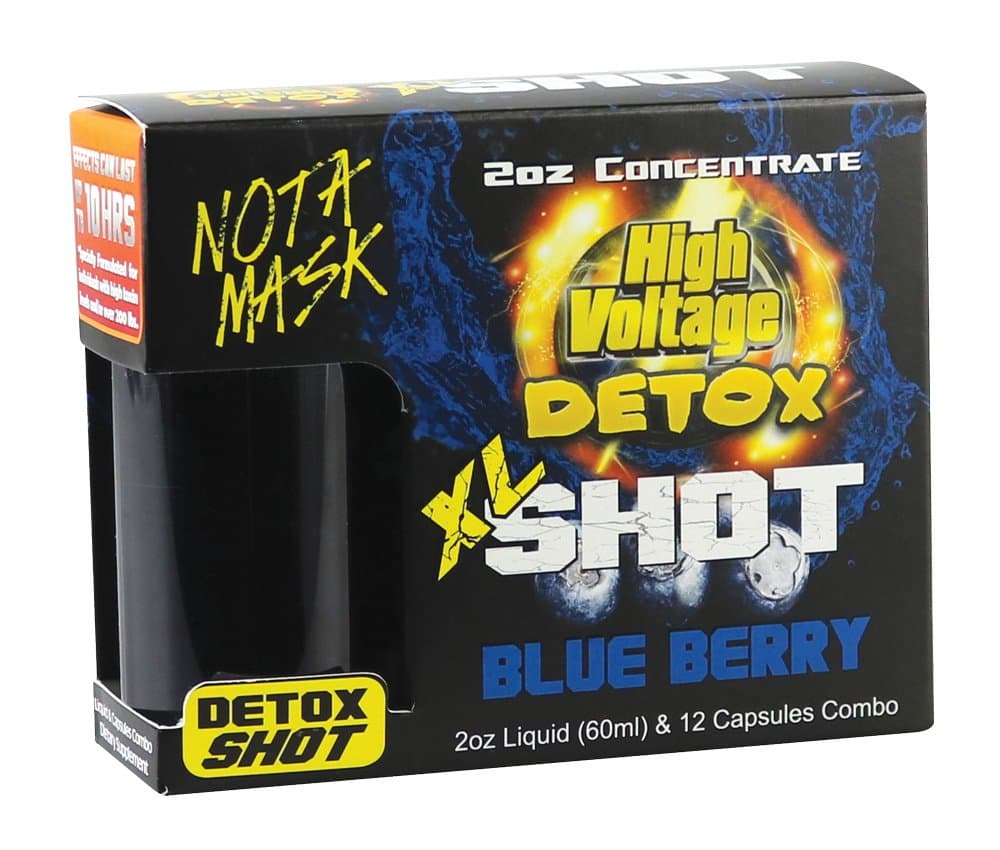 High Voltage Detox XL Shot - 2oz (Blueberry)