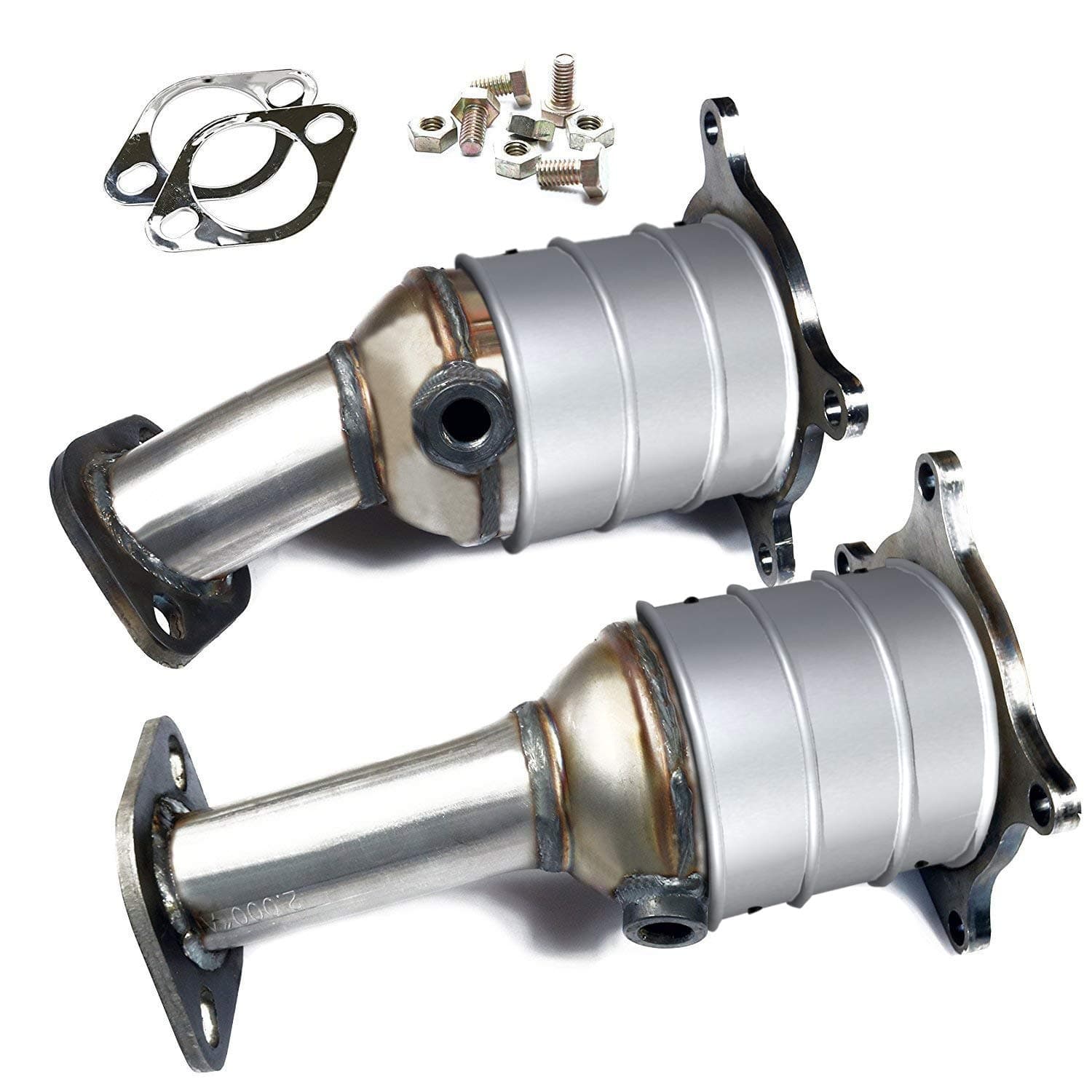 Catalytic Converter Replacement for Ford Edge, Flex, Fusion, Taurus | Lincoln MKS, MKX, MKZ | Mercury Sable | V6 3.5L Front & Rear Manifold OBDII Direct Fit with Gaskets Included