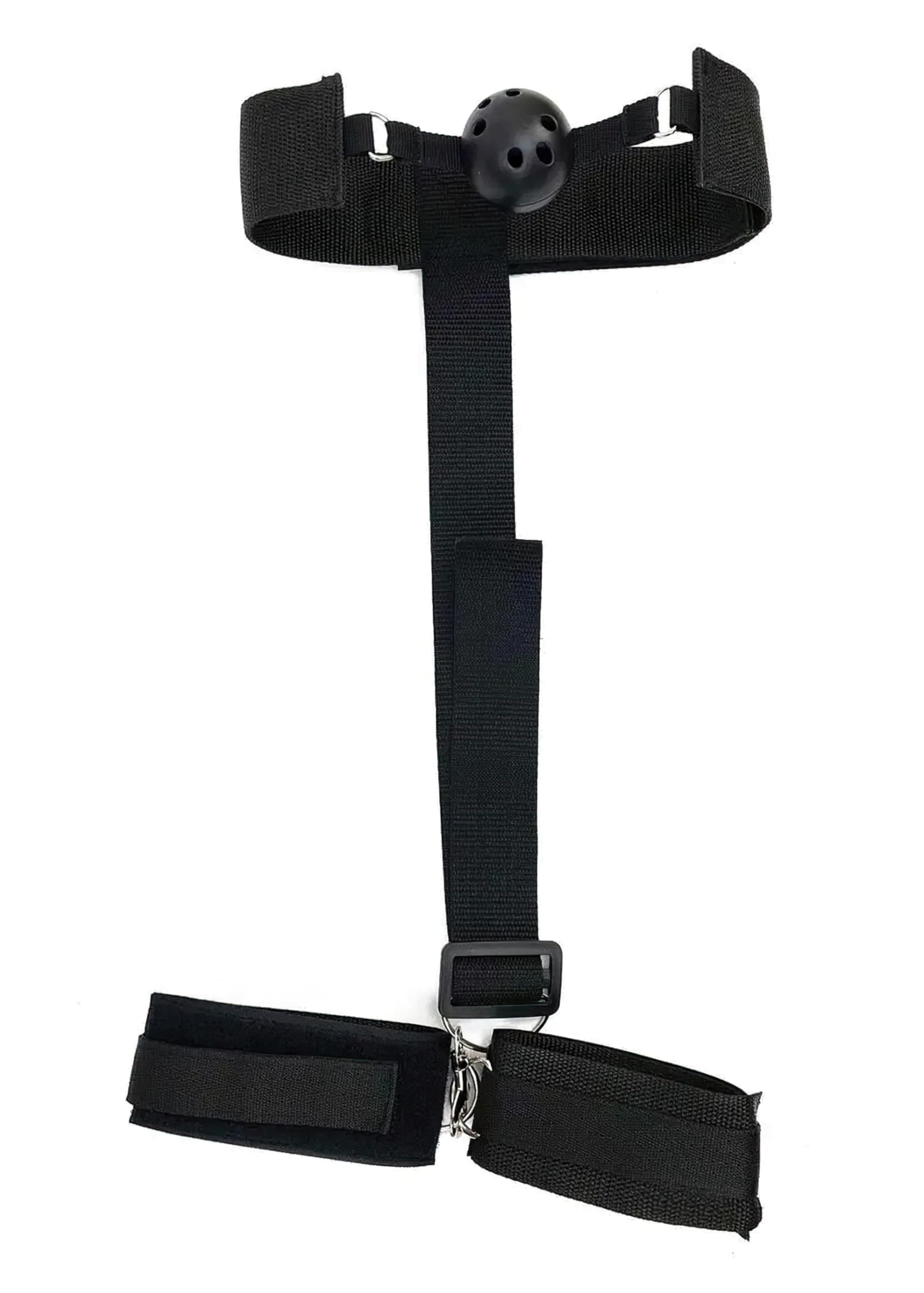 Mouth Spreader, Plastic Mouth Ball - Adjustable Spreader Bar with Adjustable Strap