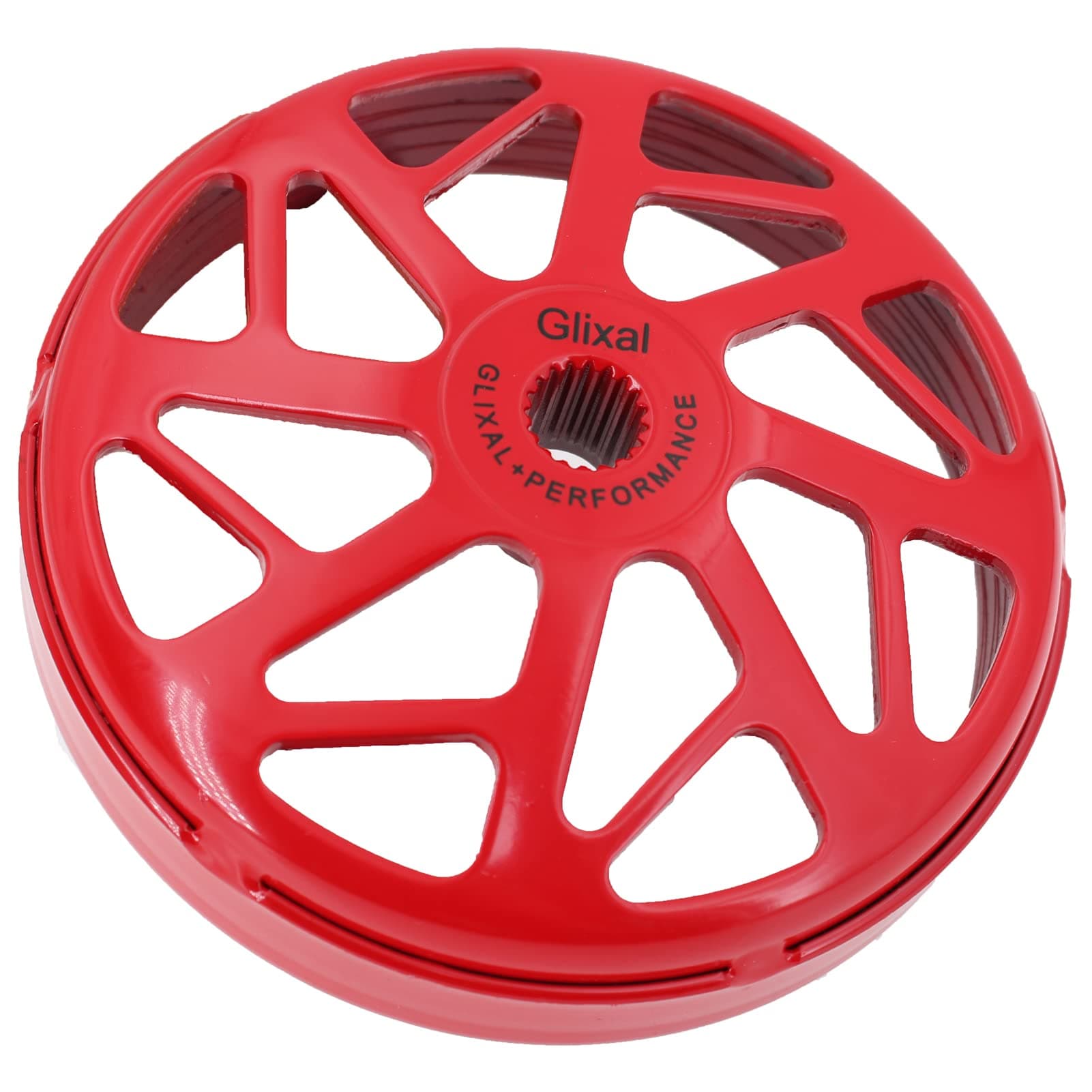 Glixal High Performance Clutch Bell Housing for GY6 125cc 150cc 180cc 200cc 152QMI 157QMJ Based Engine Scooter Moped ATV Go Kart Quads, Racing Clutch Drum Cover (Type C)