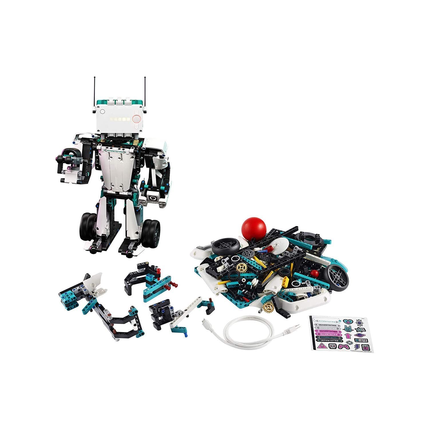 LEGO MINDSTORMS Robot Inventor Building Set; STEM Kit for Kids and Tech Toy with Remote Control Robots; Inspiring Code and Control Edutainment Fun (949 Pieces)