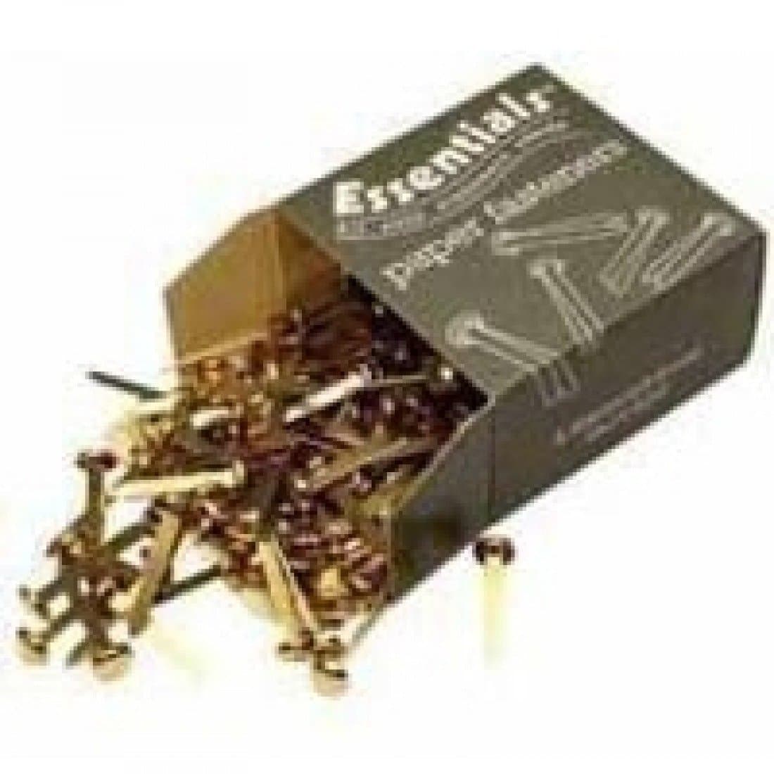 IXL Premier-Grip Paper Fasteners Brassed Steel 25mm Ref 863600193-62 [Pack 200]