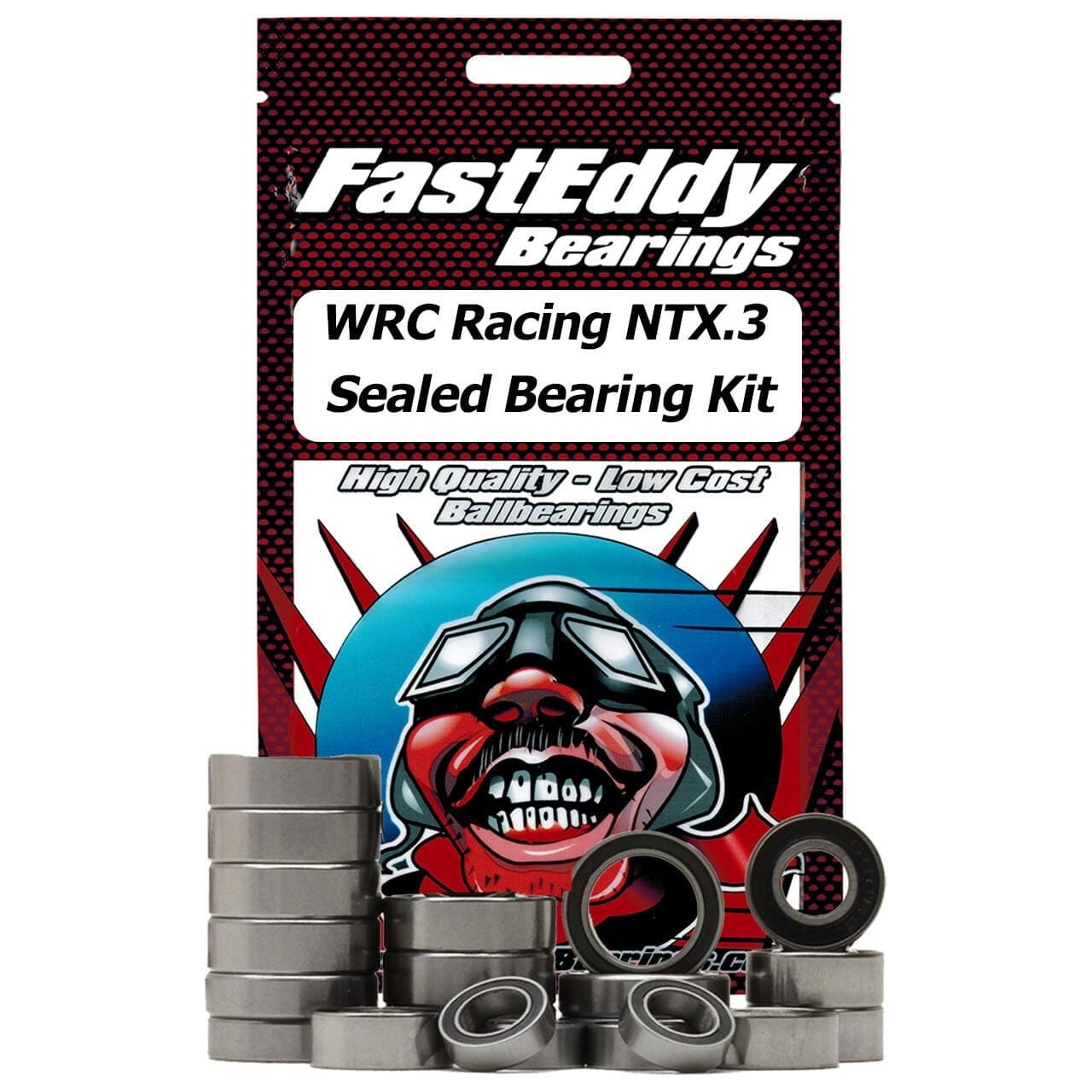 FastEddy Bearings Compatible with WRC Racing NTX.3 Sealed Bearing Kit
