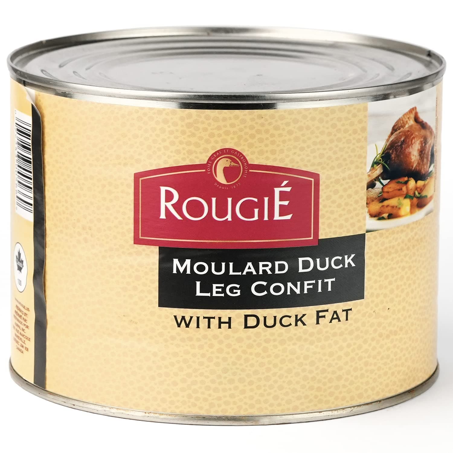 Rougie Confit of Duck Legs, 4 legs, 52.91oz.