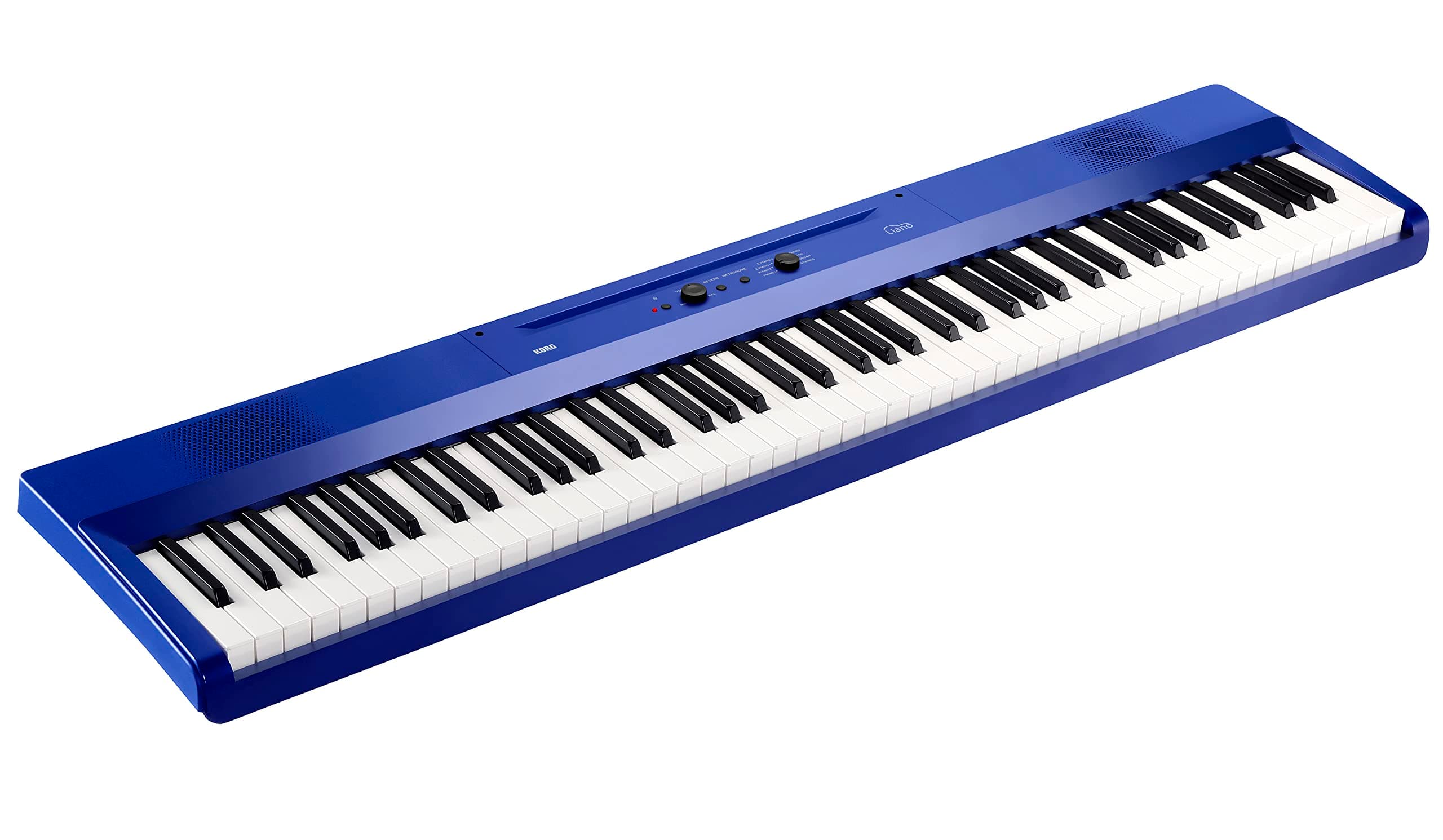 KORGLiano Portable Digital Piano with Premium Soft-Touch Keyboard - Blue