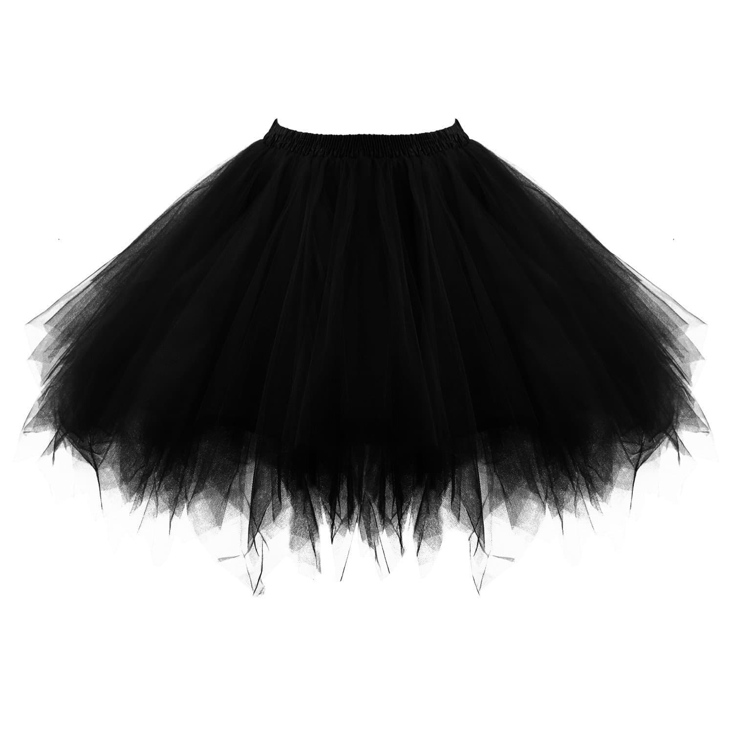 PerfectDay Women's Tutu Petticoat Skirt Prom Evening Occasion Accessory