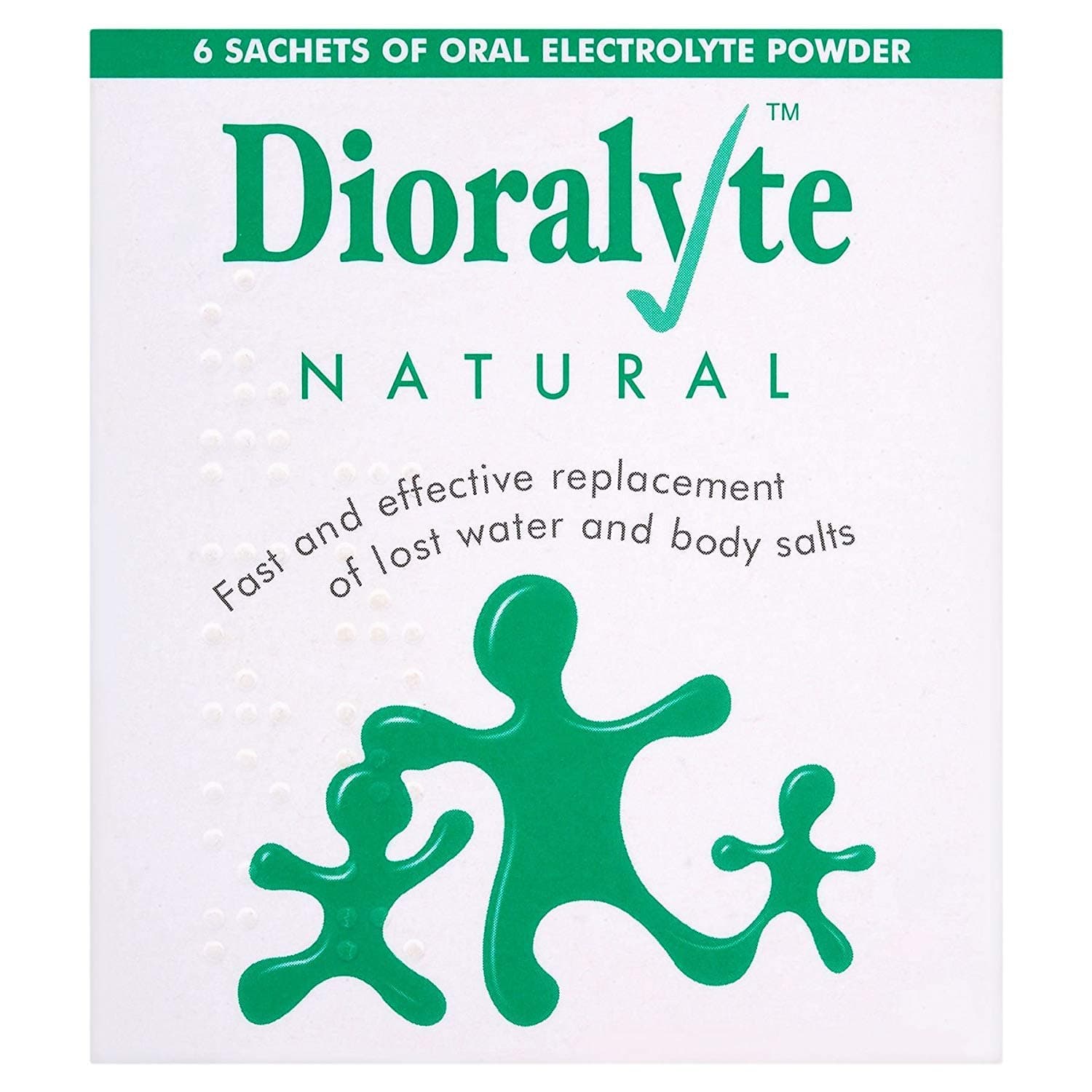 5 x Dioralyte Natural 6 Sachets