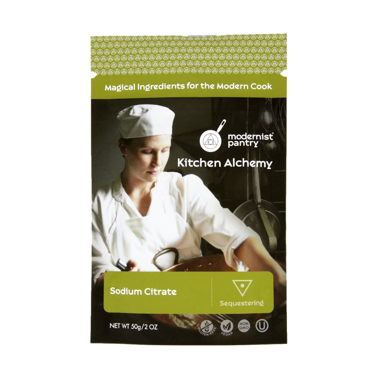 Pure Sodium Citrate ⊘ Non-GMO Gluten-Free Vegan OU Kosher Certified (Molecular Gastronomy) - 50g/2oz