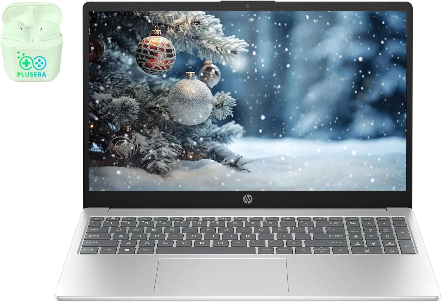 HP 15.6" FHD Business & Student Laptop Computer, 10-Core Intel Core i5, Windows 11 Pro Laptop with Microsoft Office Home & Business Included, PLUSERA Earphones (Intel Core i5, 24GB RAM | 1TB SSD)