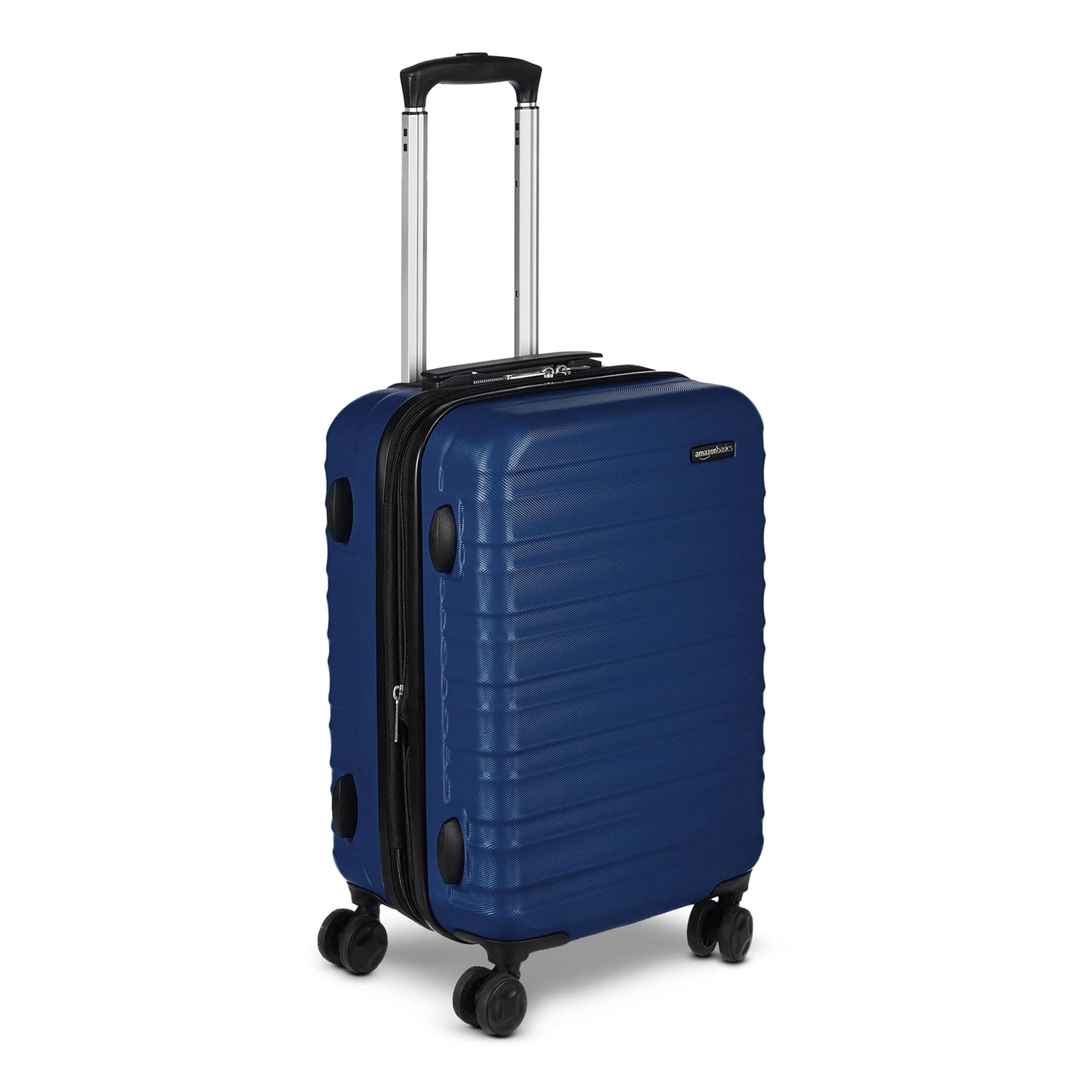 21" Hardside Carry-On Luggage with Multi-directional Wheels, Expandable for Up to 25% More Space, Scratch-Resistant Surface, Organized Interior, Navy Blue