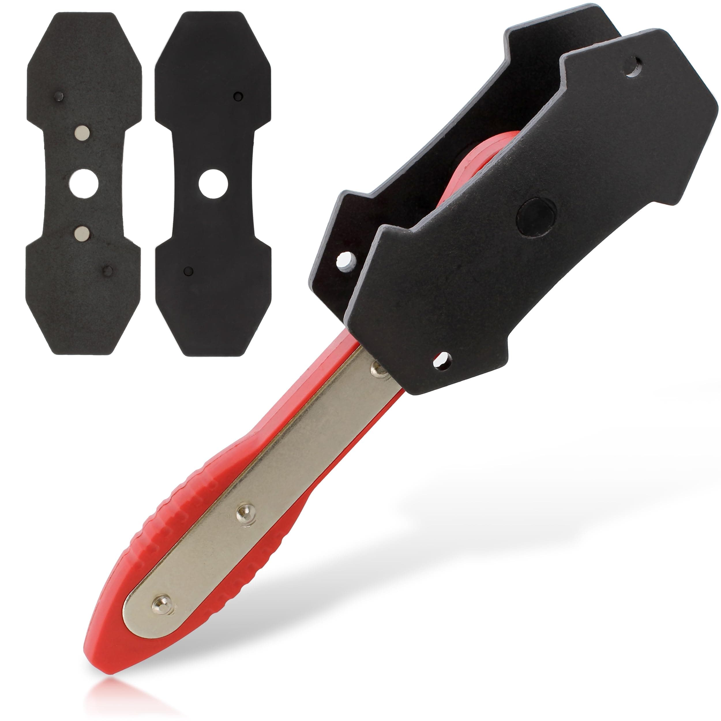 ABN Ratcheting Caliper Piston Tool – 4 in 1 Disc Brake Caliper Compression Tool Universal Brake Caliper Spreader Tool