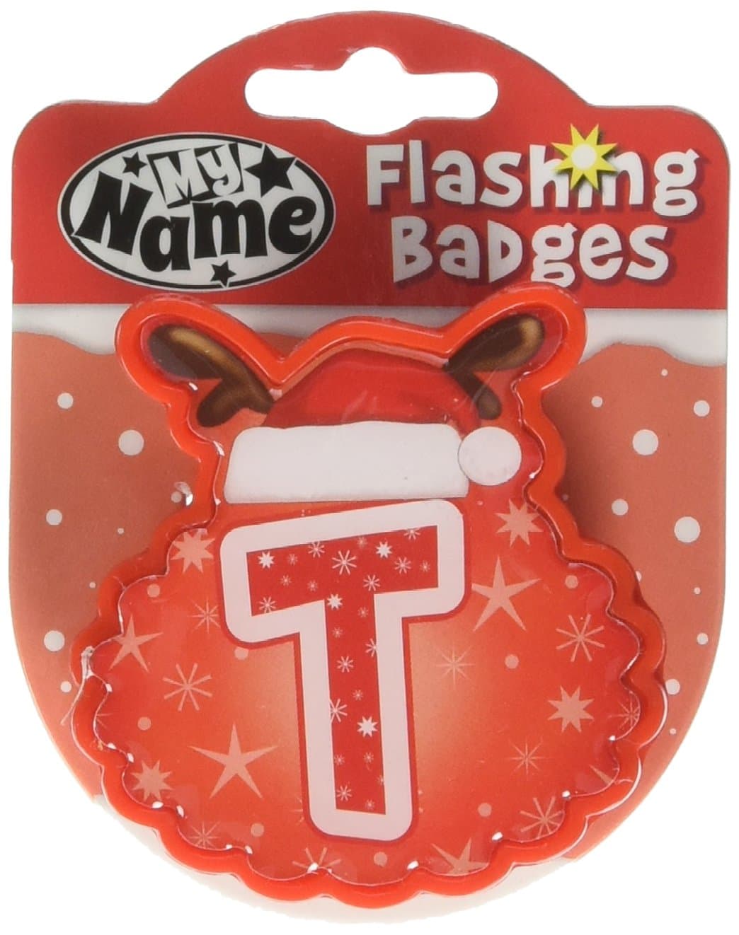 John Hinde T My Name Flashing Badge