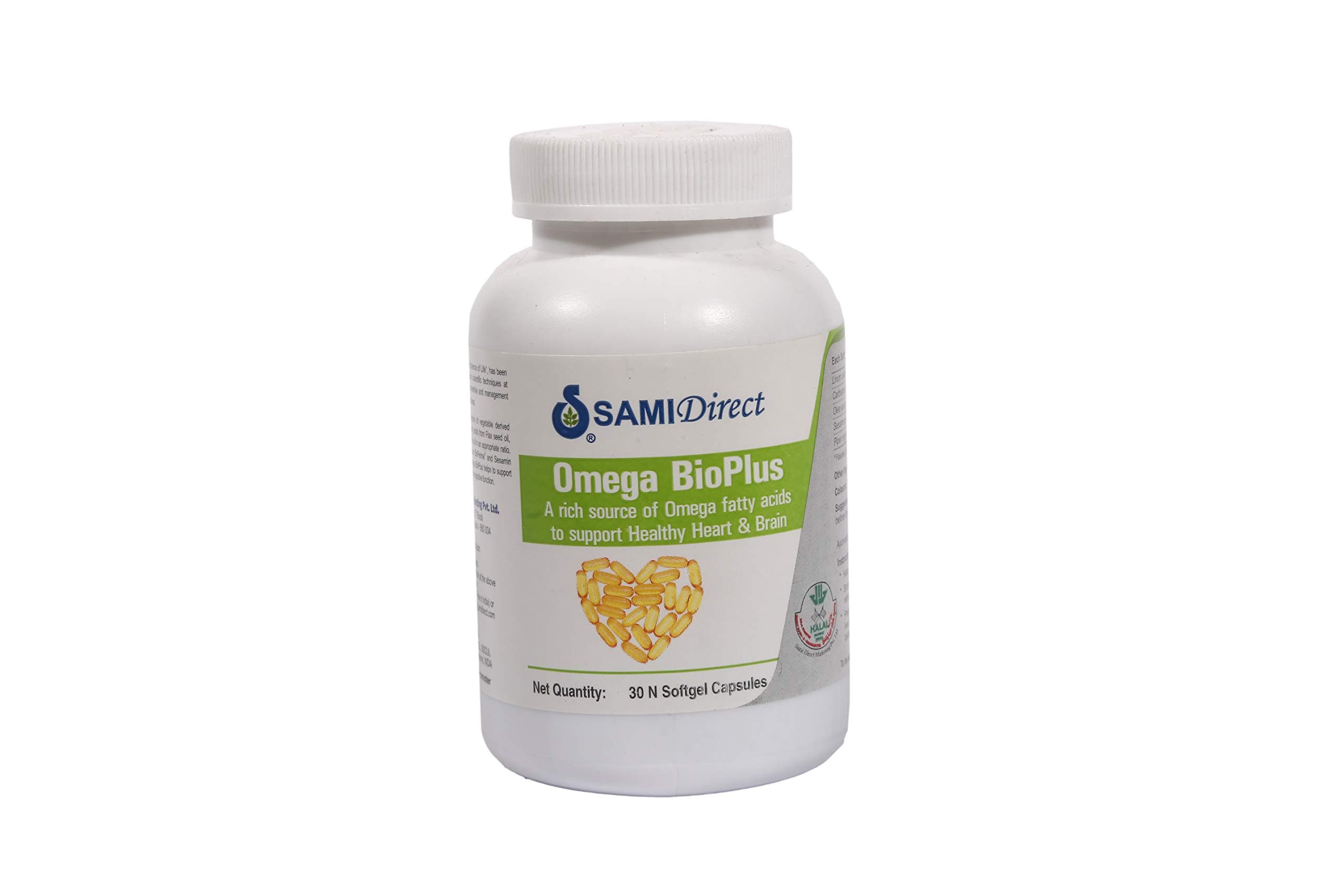 Omega Bioplus A Rich Source Of Omega Fatty {3,6,9} Acids To Support Healthy Heart And Brain - Oil