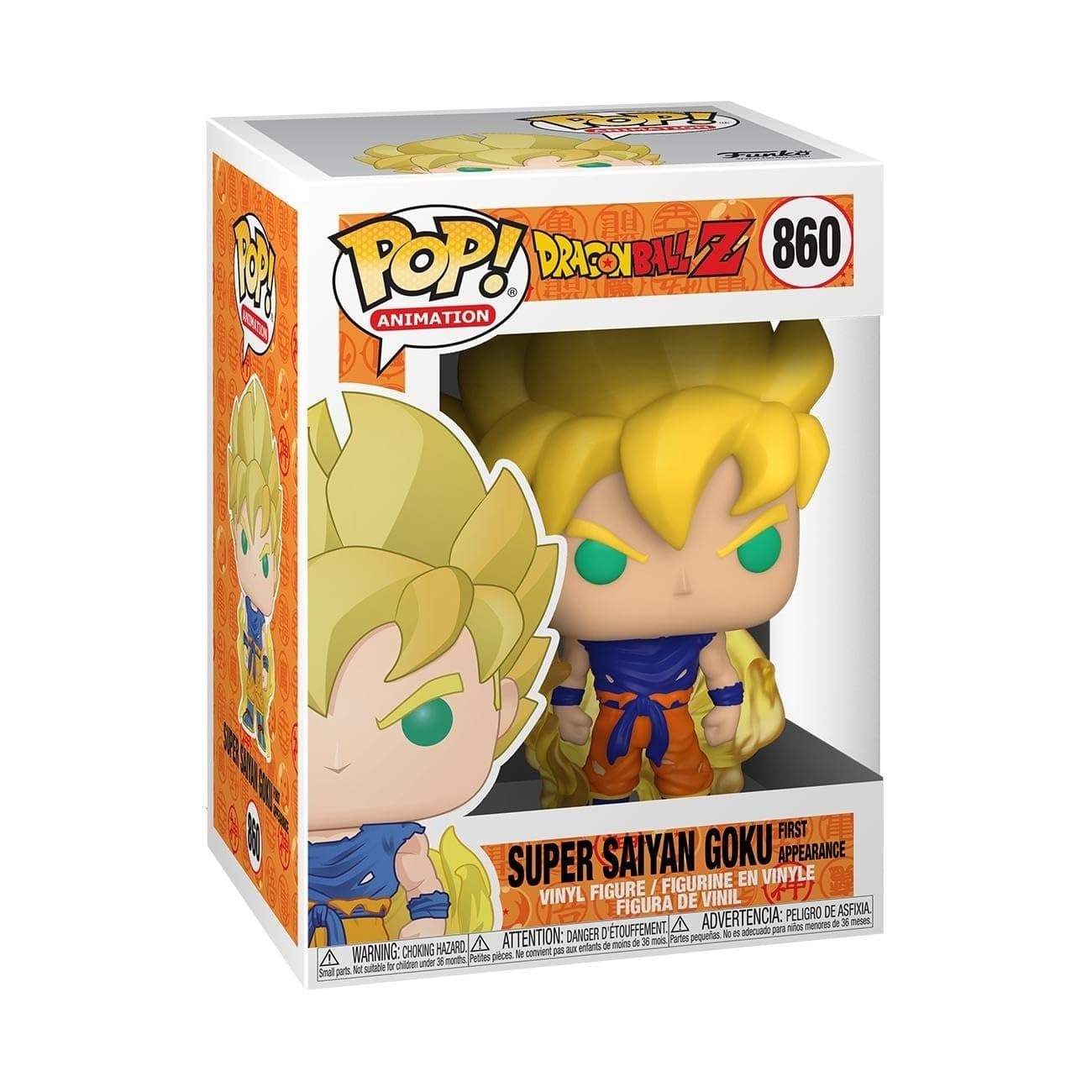 Pop Animation: Dragonball Z - Super Saiyan Goku - (First Appearance) - Dragon Ball - Collectable Vinyl Figure - Gift Idea - Official Merchandise - Toys for Kids & Adults - Anime Fans