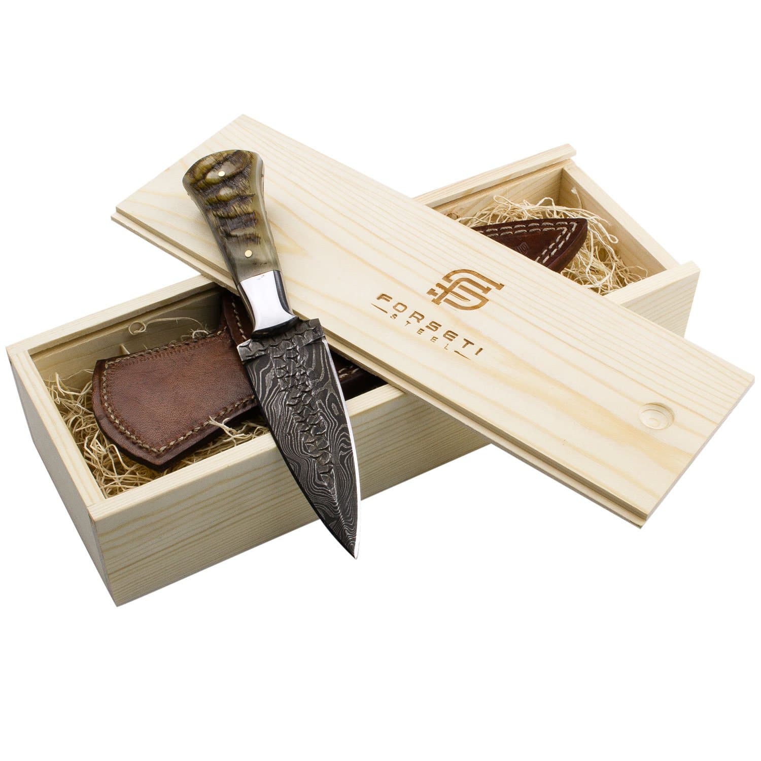 Forseti Steel Pugio Damascus Steel Dagger