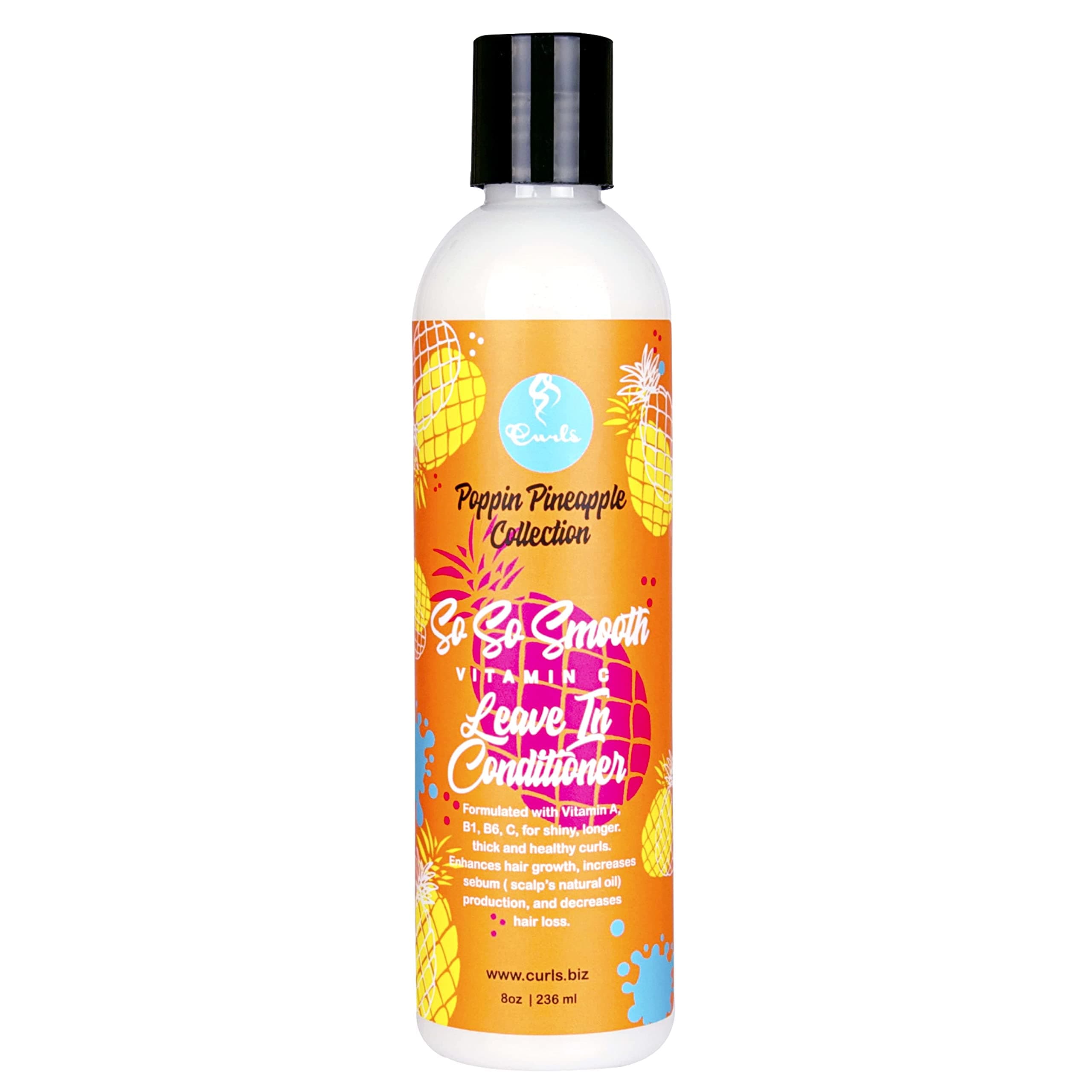 Poppin Pineapple Collection - So So Smooth Vitamin C Leave in Conditioner 236ml