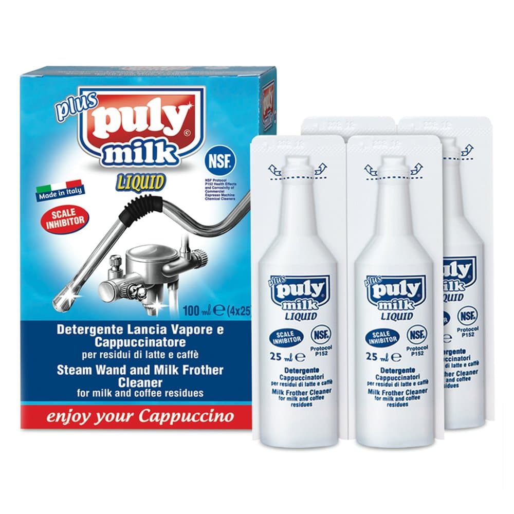 puly milk FROTHER CLEANER 4 X 25ML