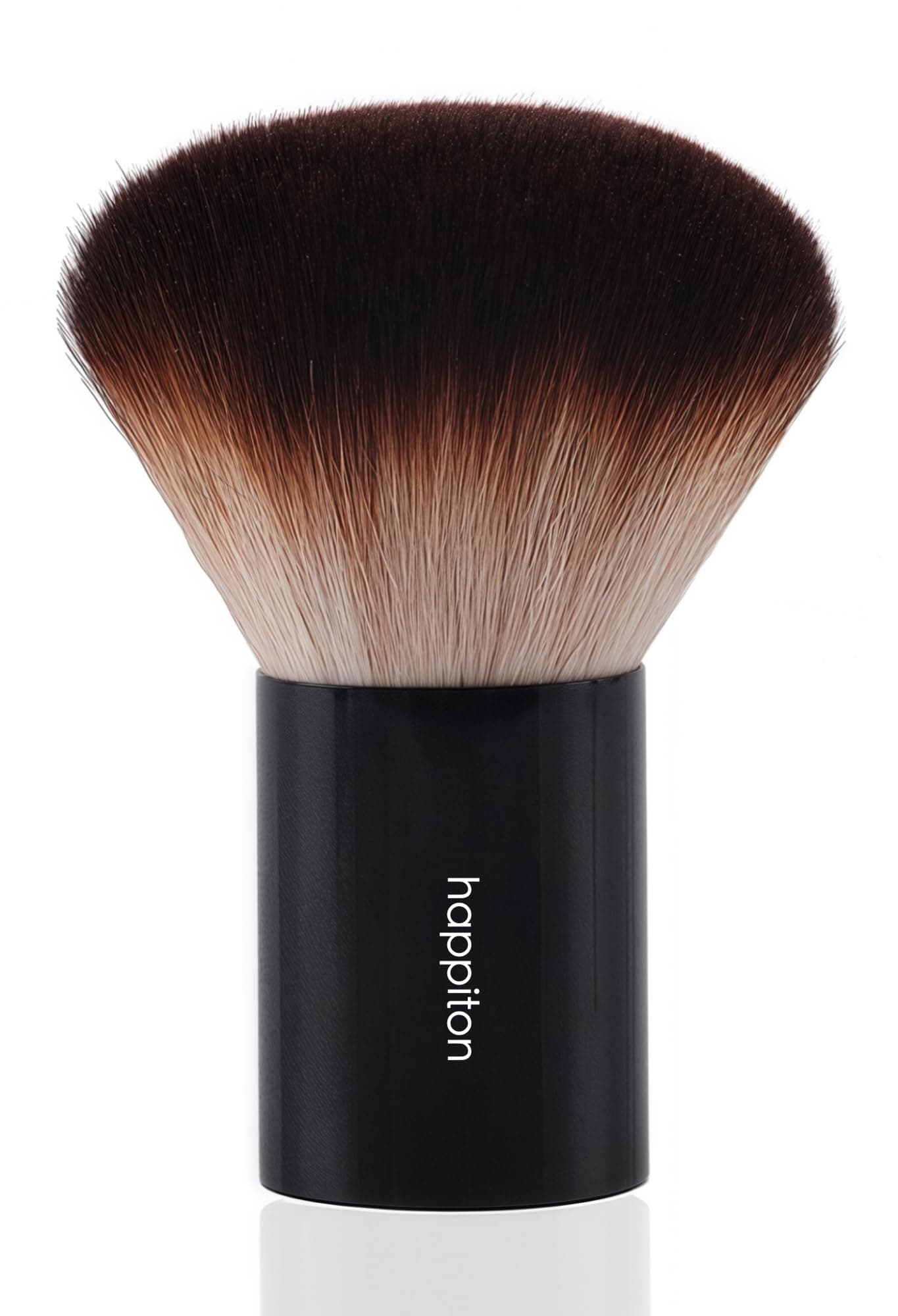 Kabuki Face Brush for Powder Foundation & Blush Blending & Buffing with Aluminum Handle