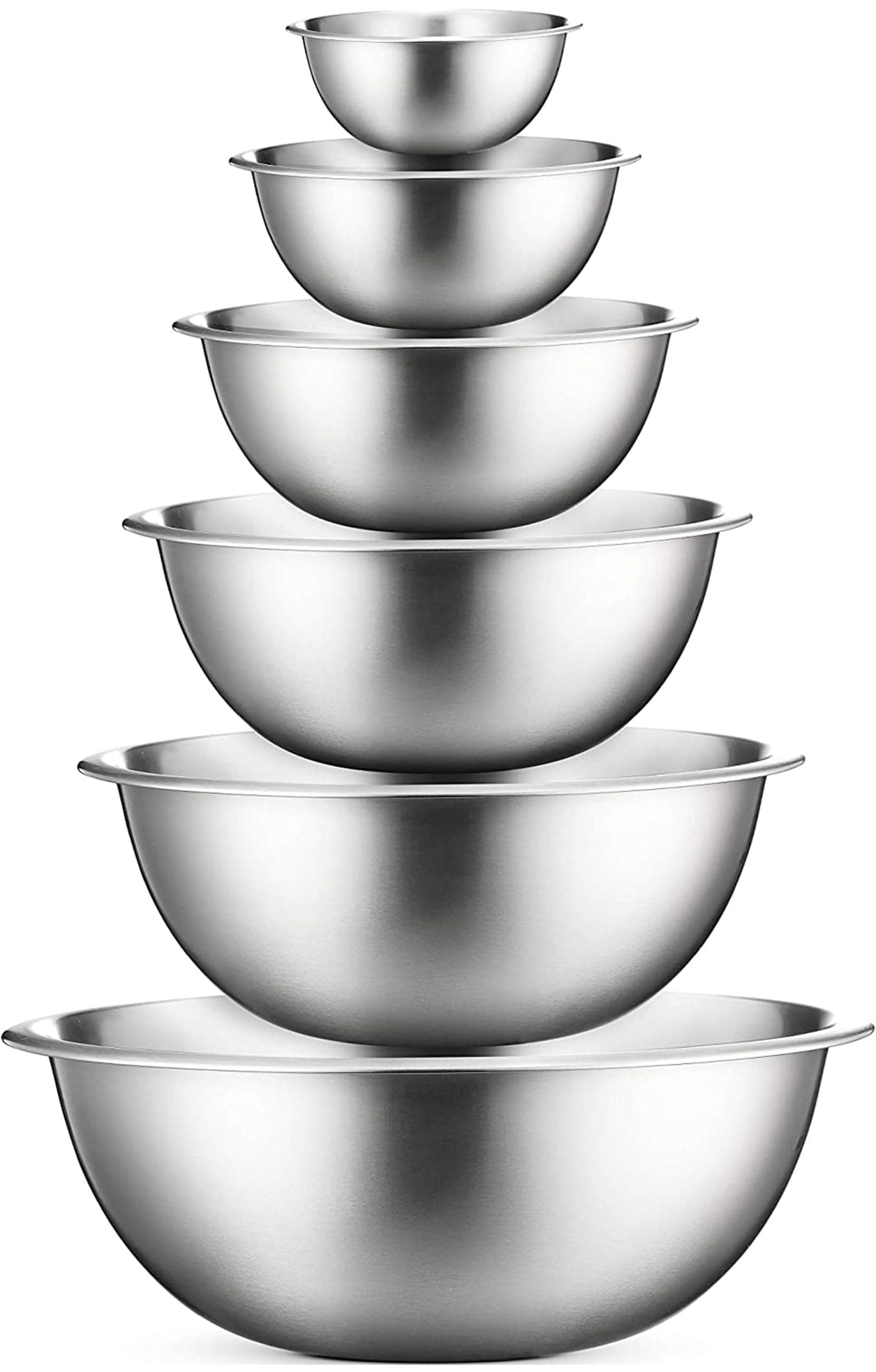 Stainless Steel Mixing Bowls with Lids