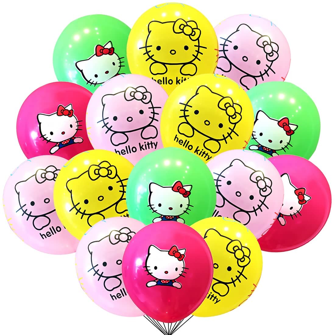 40PCS Cat Balloons - Latex Balloons Set for Birthday Party Supplies Theme Party Decorations