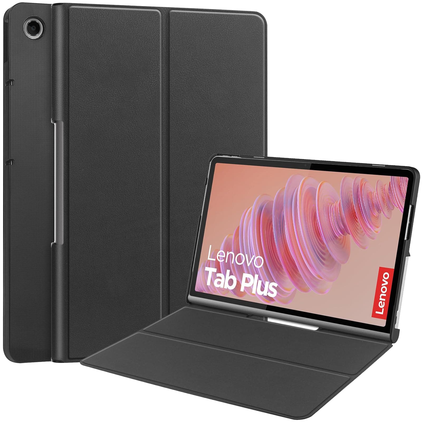 ProCase Tablet Case for Lenovo Tab Plus 11.5 Inch 2024, Hard Shell Smart Cover for 11.5" Lenovo Tab Plus 2024 Release -Black