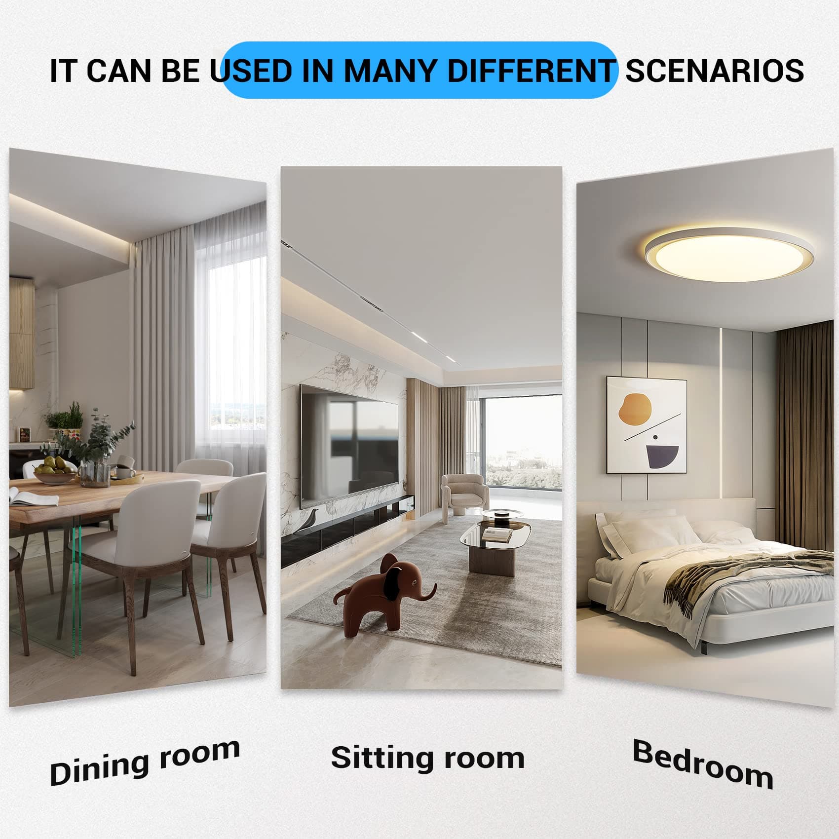 Dresser with 4 Drawers - Fabric Chest of Drawers with Large Storage Space, Modern Tall Tower Unit Storage Organiser for Living Room/Bedroom, Wooden Top and Metal Frame (White/Grey)