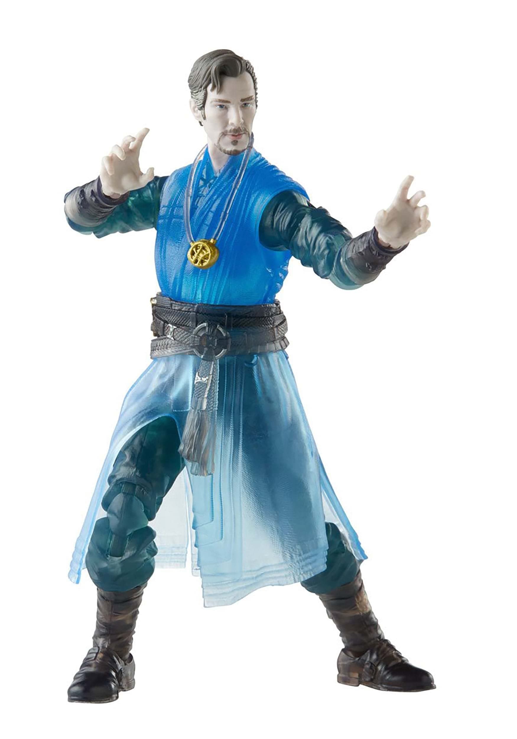 Marvel Legends Series Doctor Strange 6-inch Collectible Astral Form Doctor Strange Marvel Cinematic Universe Action Figure Toy, 2 Accessories and 2 Build-A-Figure Parts