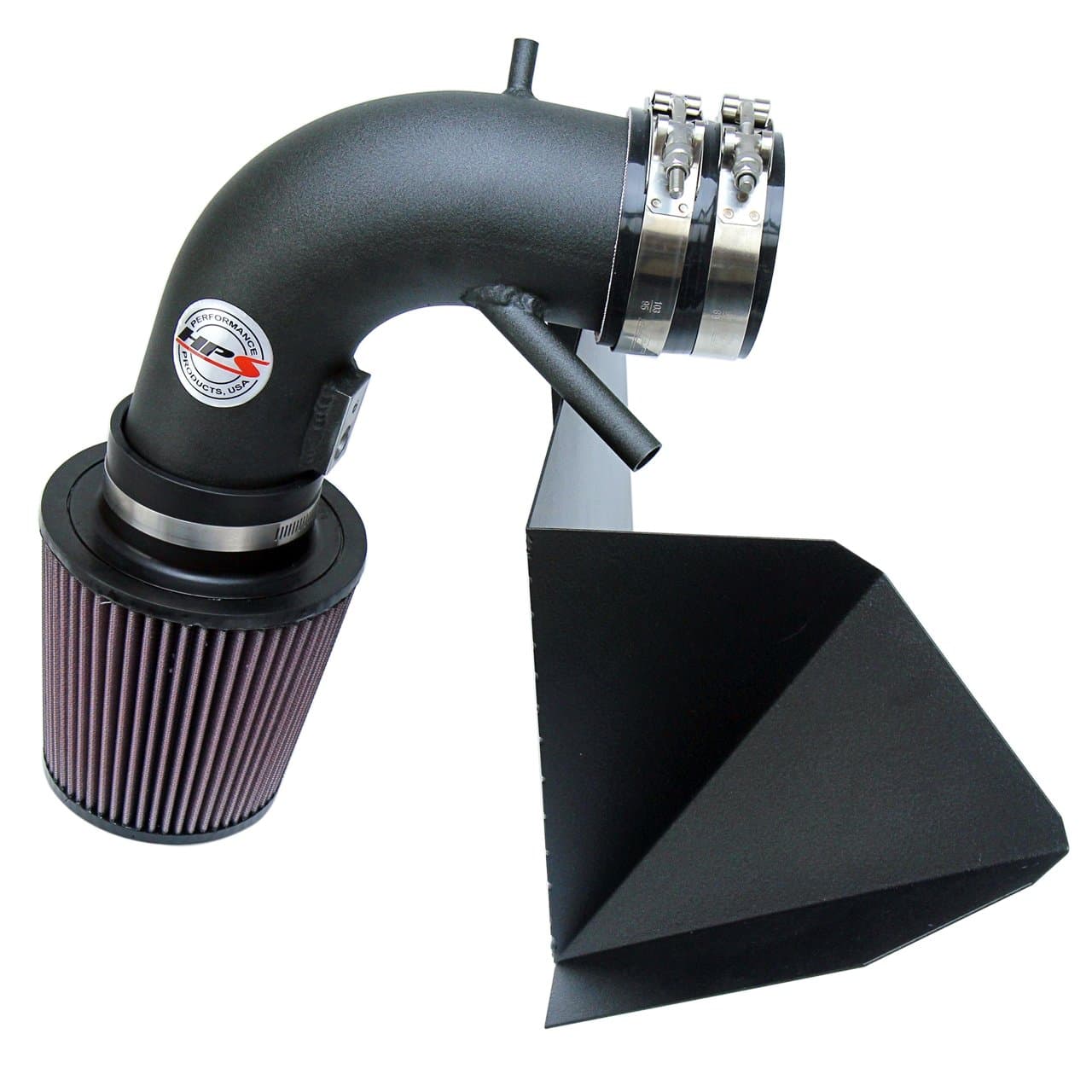 HPS 27-525WB Black Shortram Air Intake Kit Cool, 1 Pack