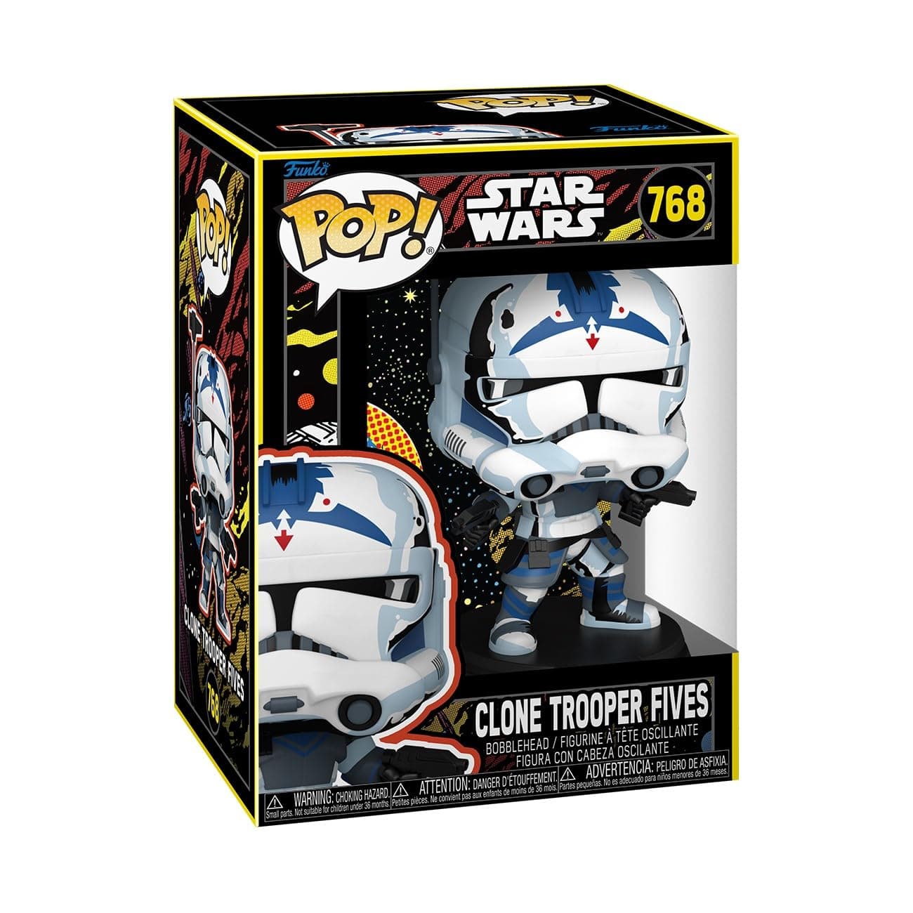 Pop Star Wars: Clone Wars - Fives - (Retro) - Collectable Vinyl Figure - Gift Idea - Official Merchandise - Toys for Kids & Adults - Sci-Fi Fans - Model Figure for Collectors and Display
