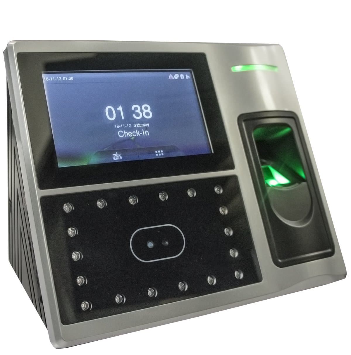 AMG FR-2000 Face Recognition/Fingerprint/RFID Card - Time Clock