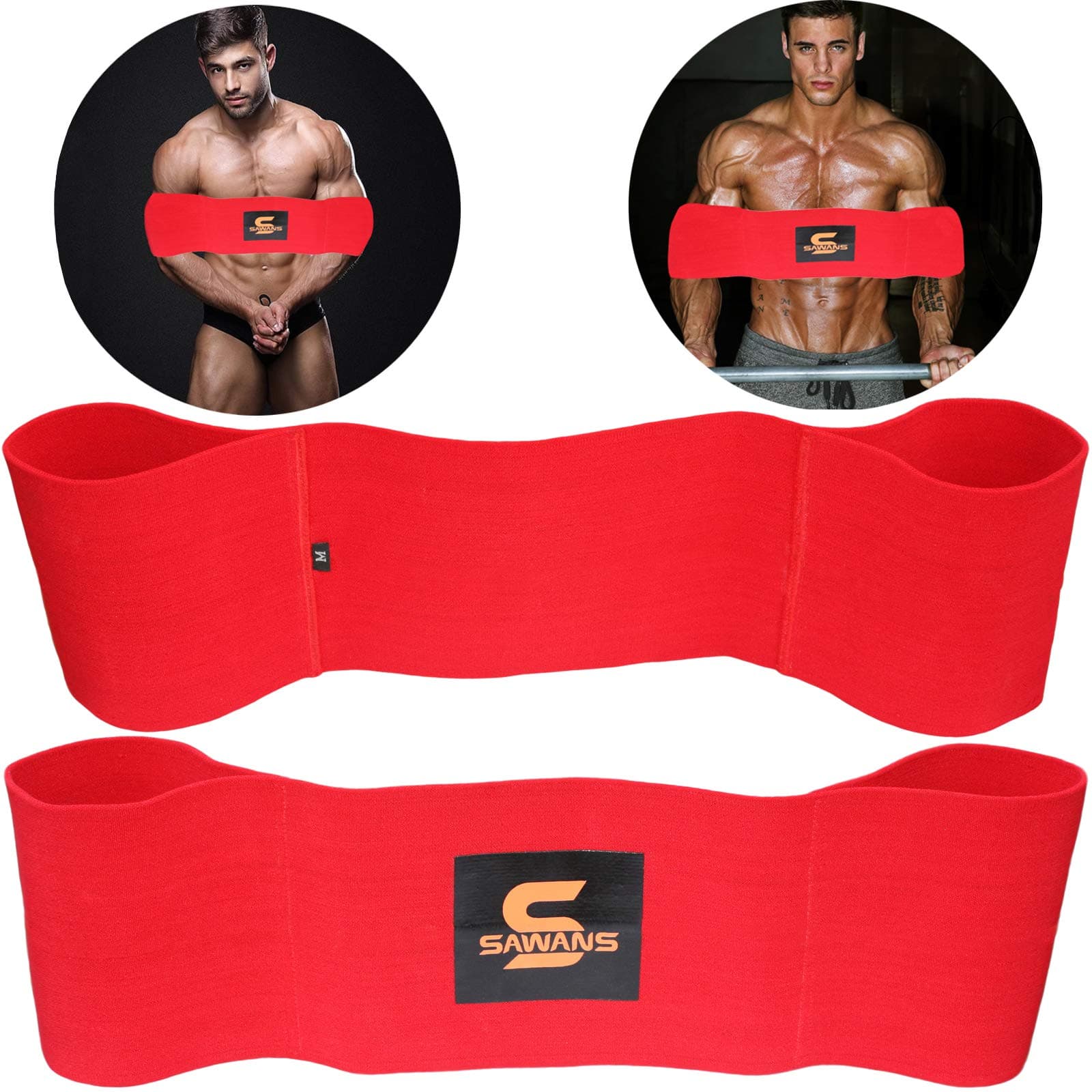 SAWANS Bench Press Sling Power Weight Lifting Training Fitness Increase Strength Push Up Gym Workout Biceps